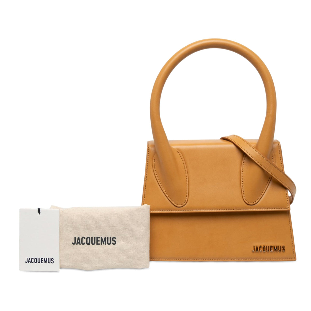 Jacquemus Smooth Calfskin Le Grand Chiquito — Brown
