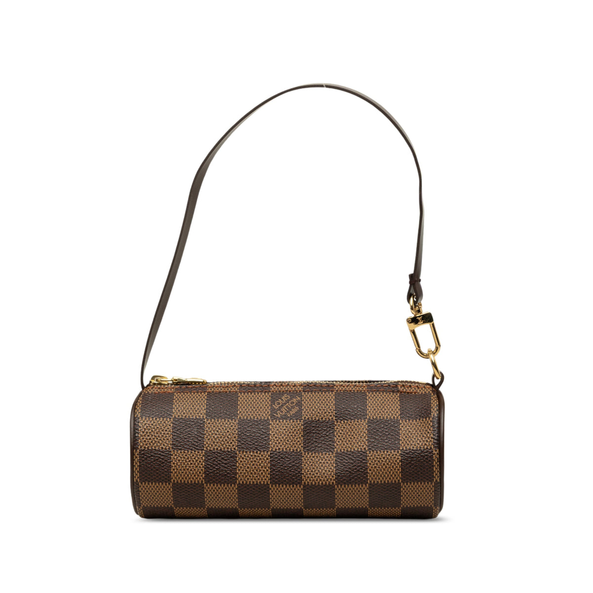 Louis Vuitton Damier Ebene Papillon Pochette — Brown