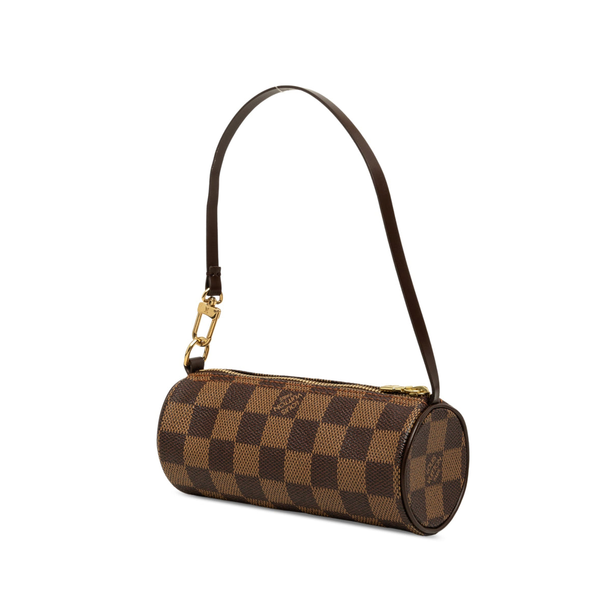 Louis Vuitton Damier Ebene Papillon Pochette — Brown