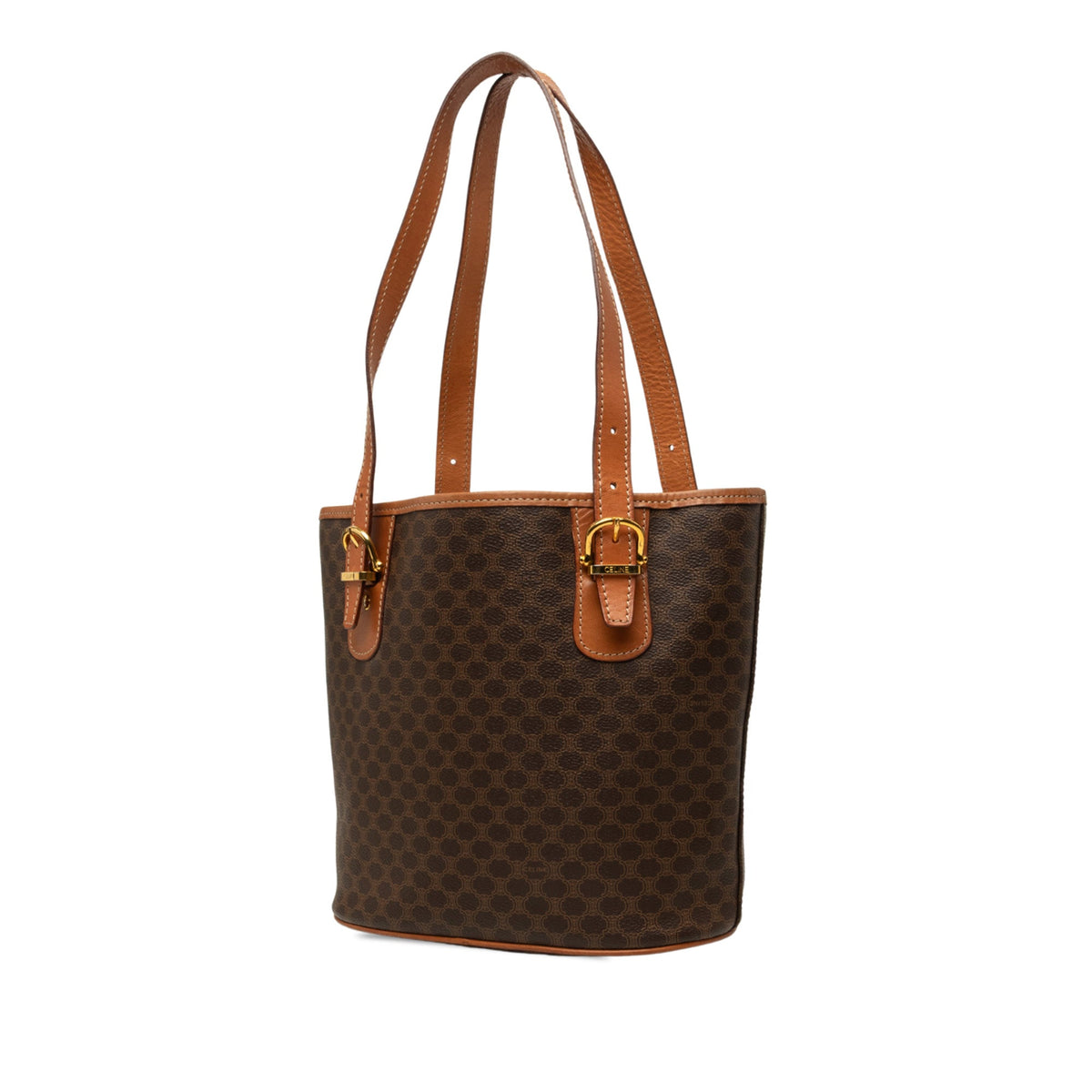 Celine Macadam Coated Canvas Tote