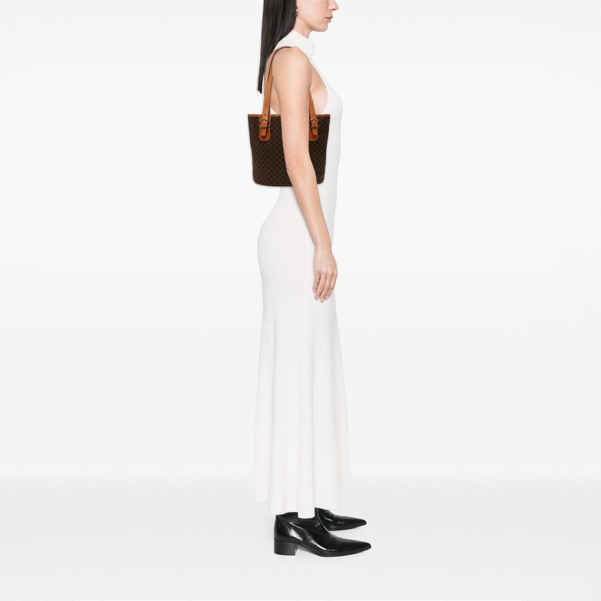Celine Macadam Coated Canvas Tote