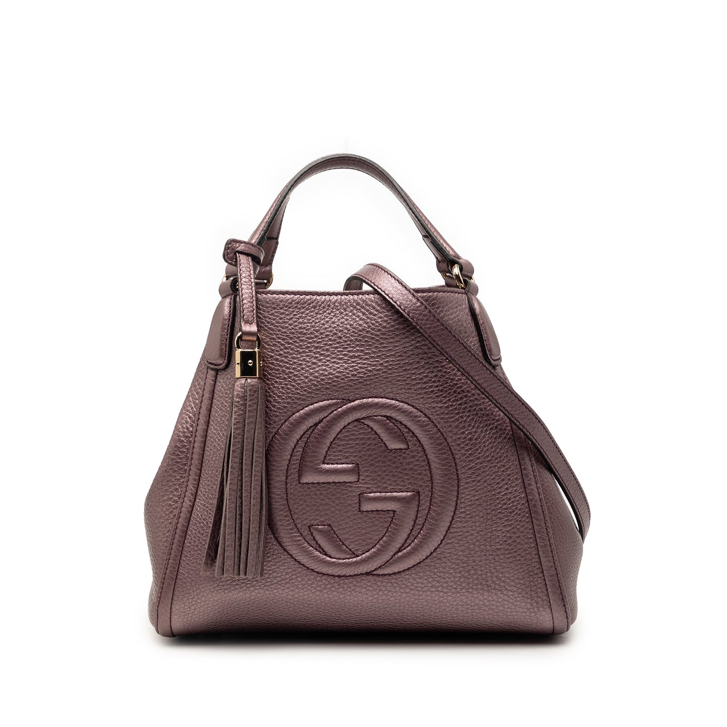 Small Calfskin Soho Satchel
