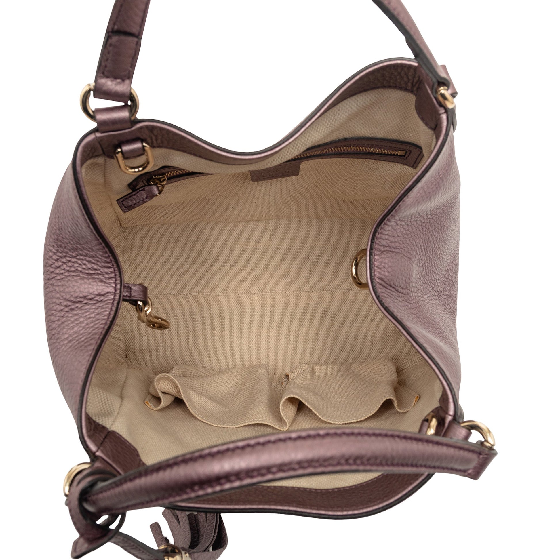 Small Calfskin Soho Satchel