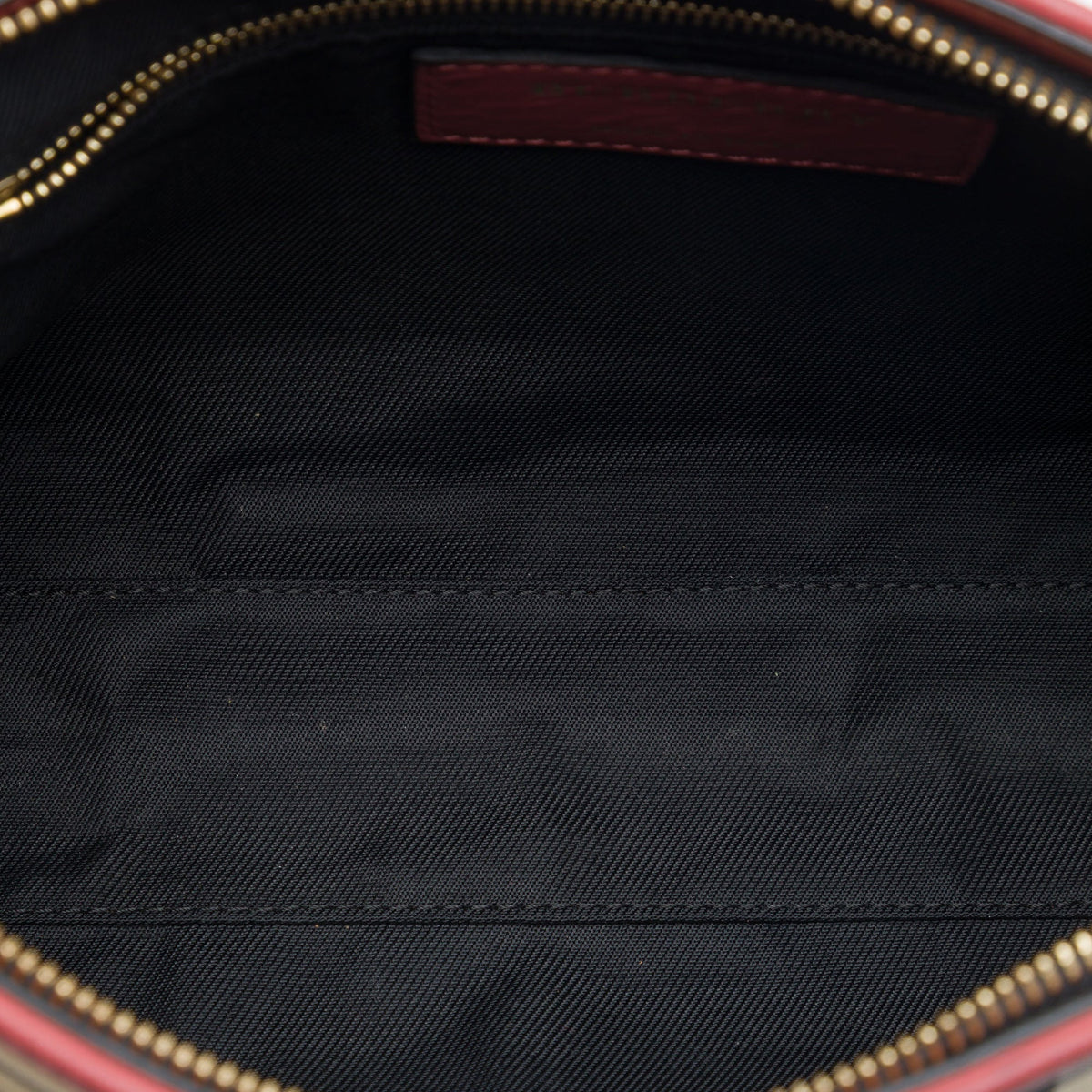 Burberry Haymarket Check Coated Canvas Chichester Crossbody