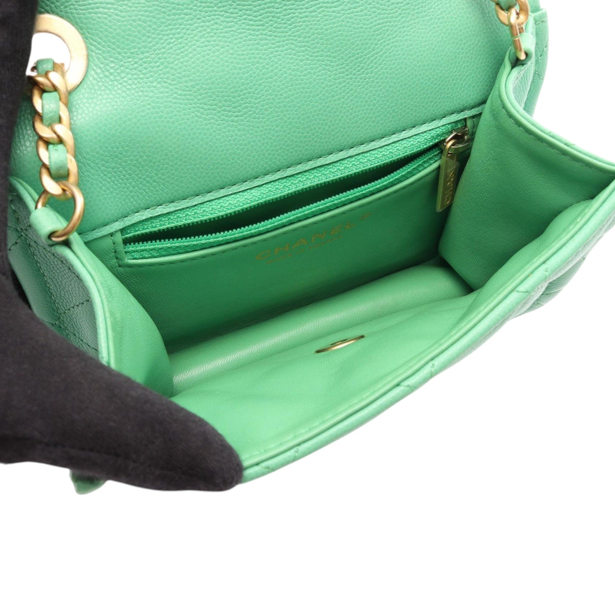 Chanel Mini Quilted Caviar Sweet Flap