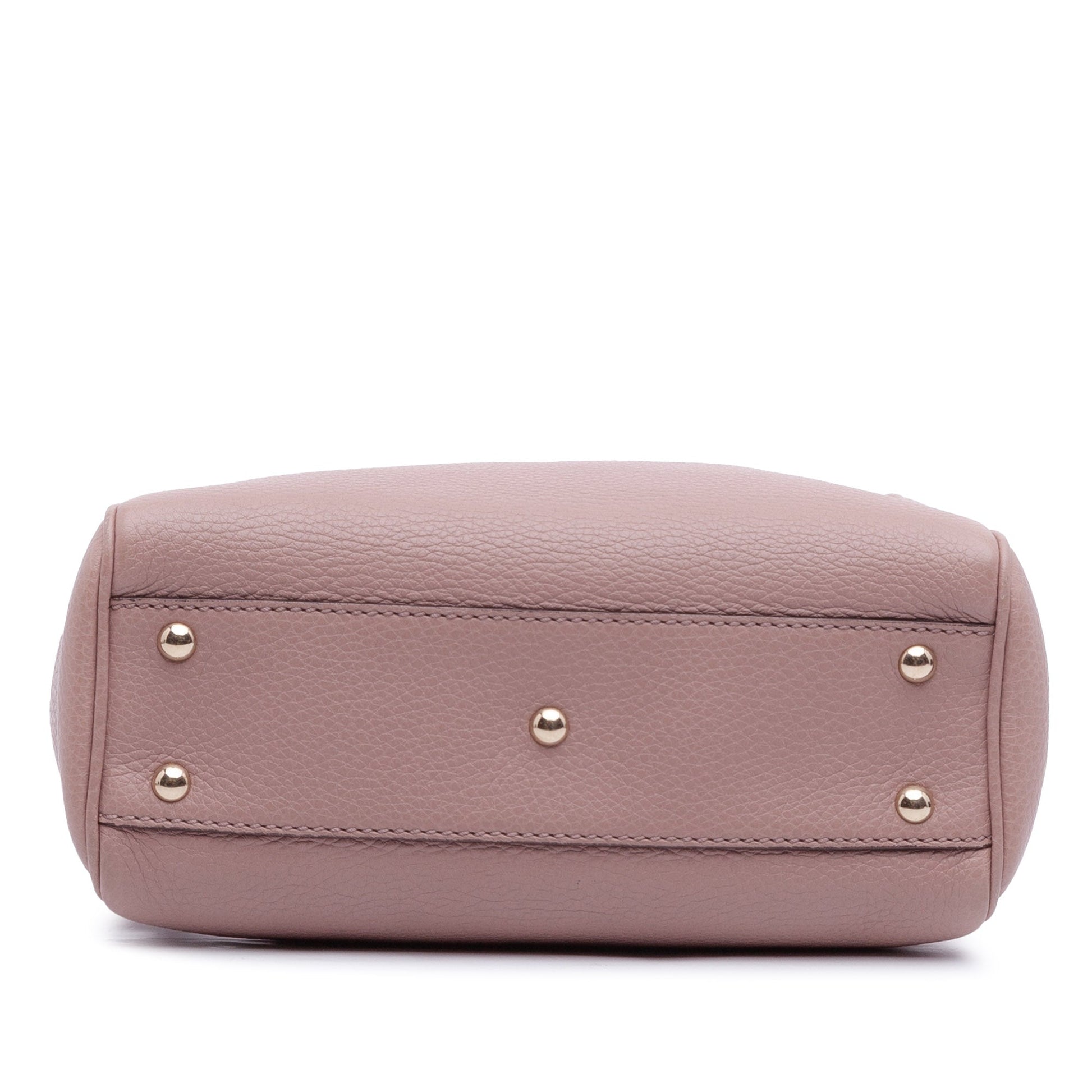 Gucci Mini Calfskin Bamboo Shopper Satchel