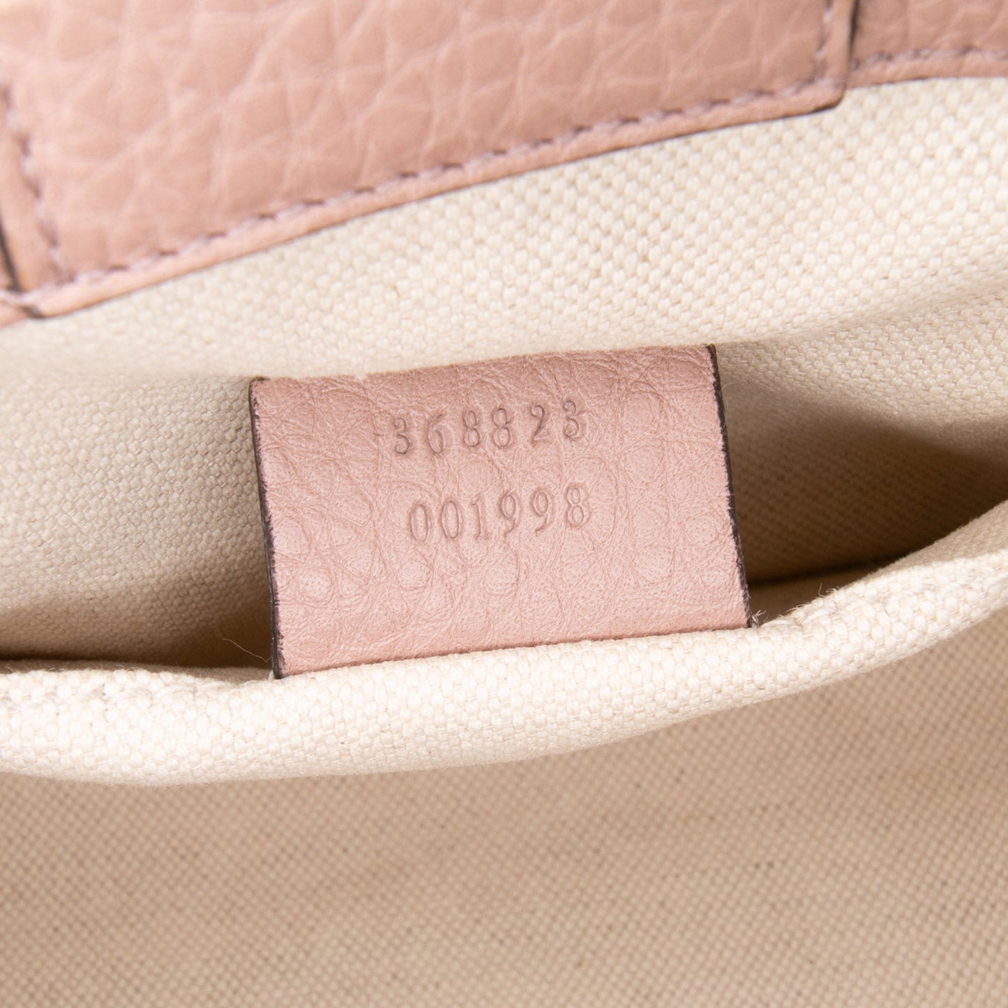 Gucci Mini Calfskin Bamboo Shopper Satchel