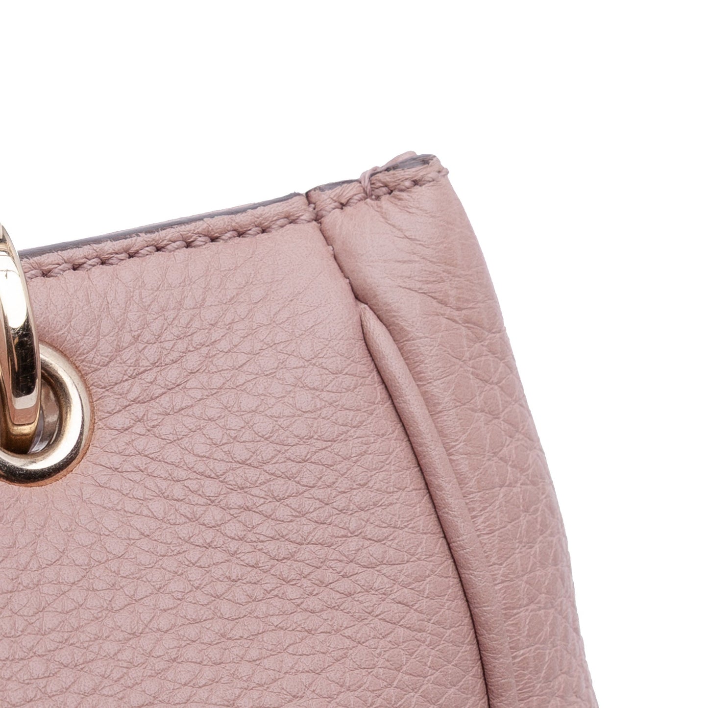 Gucci Mini Calfskin Bamboo Shopper Satchel