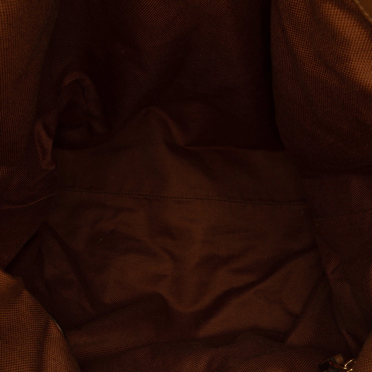 Gucci Large GG Suede Horsebit Beatrix Hobo