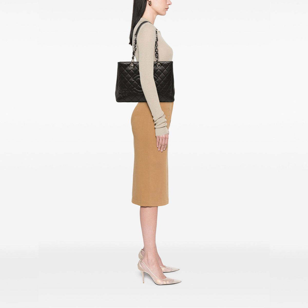 Chanel Caviar Grand Shopping Tote