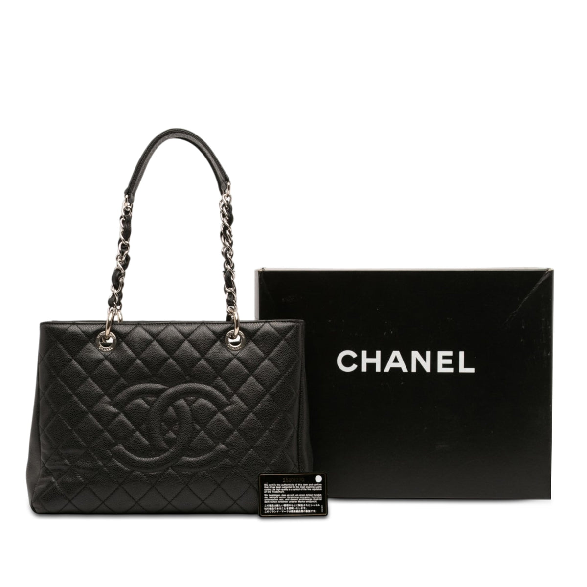 Chanel Caviar Grand Shopping Tote