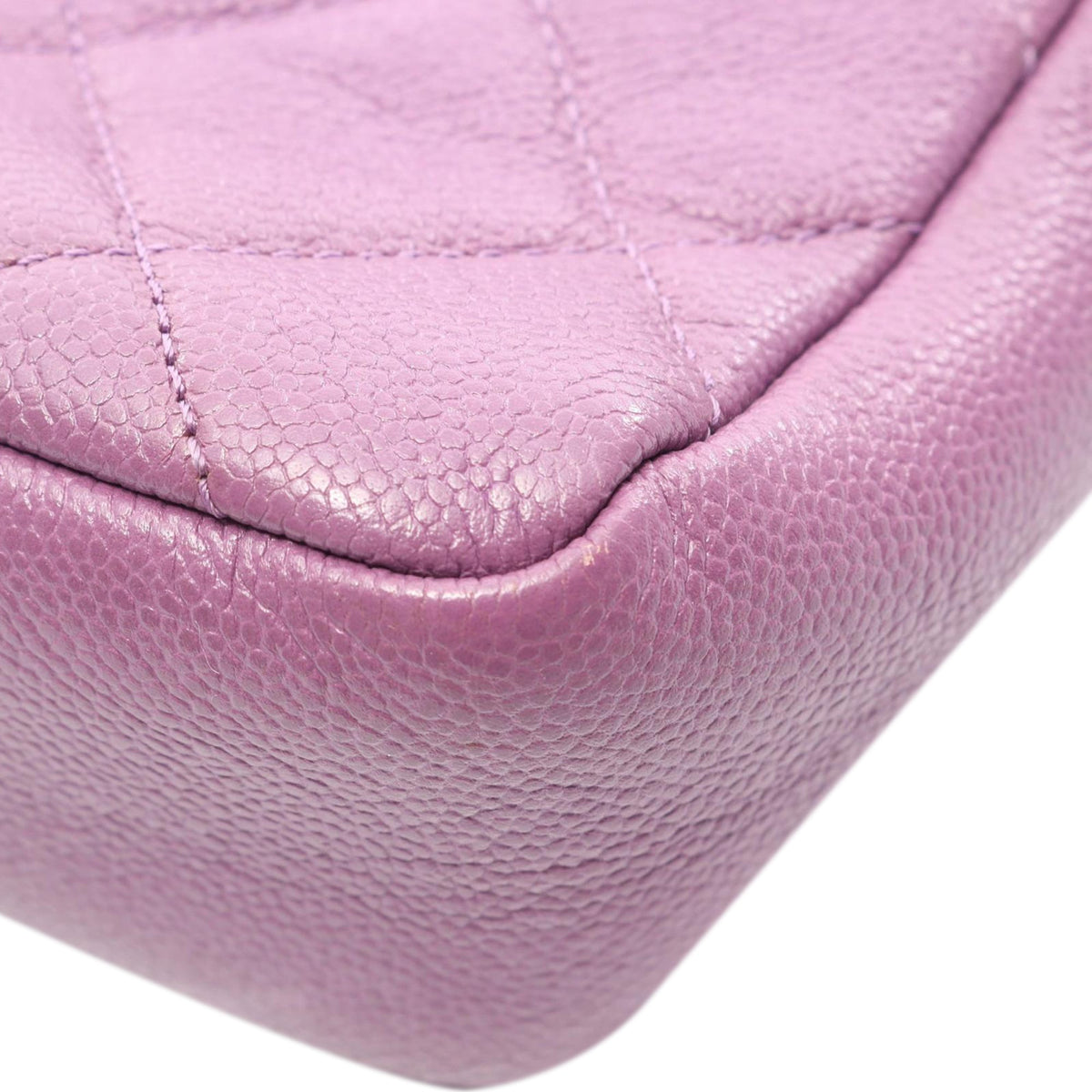 Chanel Small CC Quilted Caviar Flap