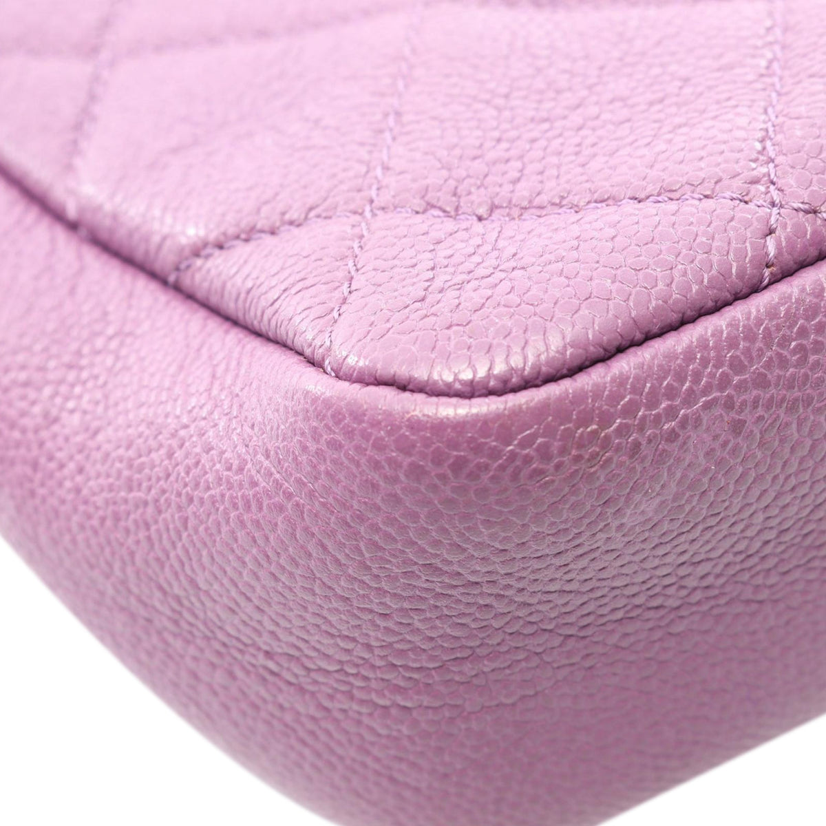 Chanel Small CC Quilted Caviar Flap