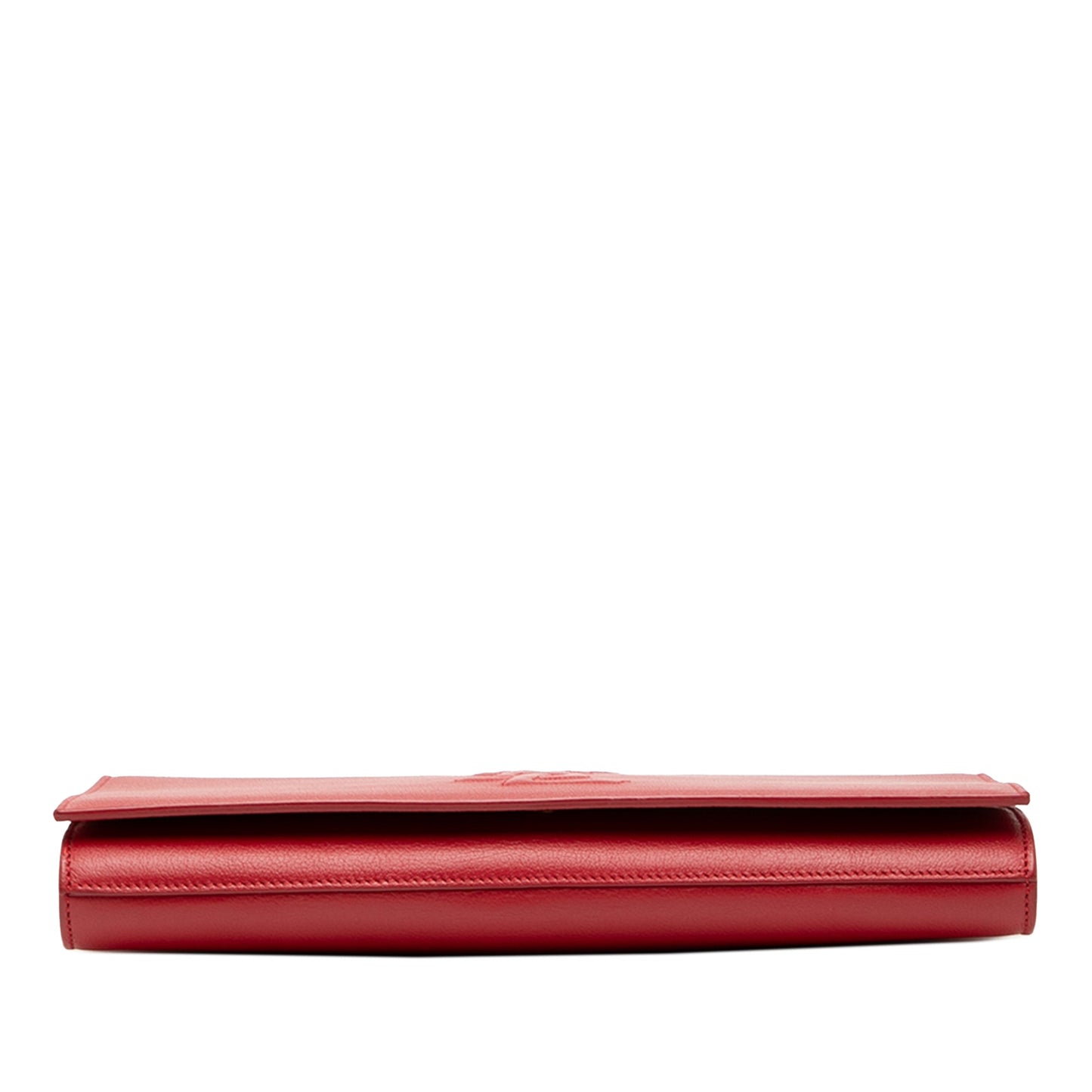 Saint Laurent Large Leather Belle de Jour Clutch