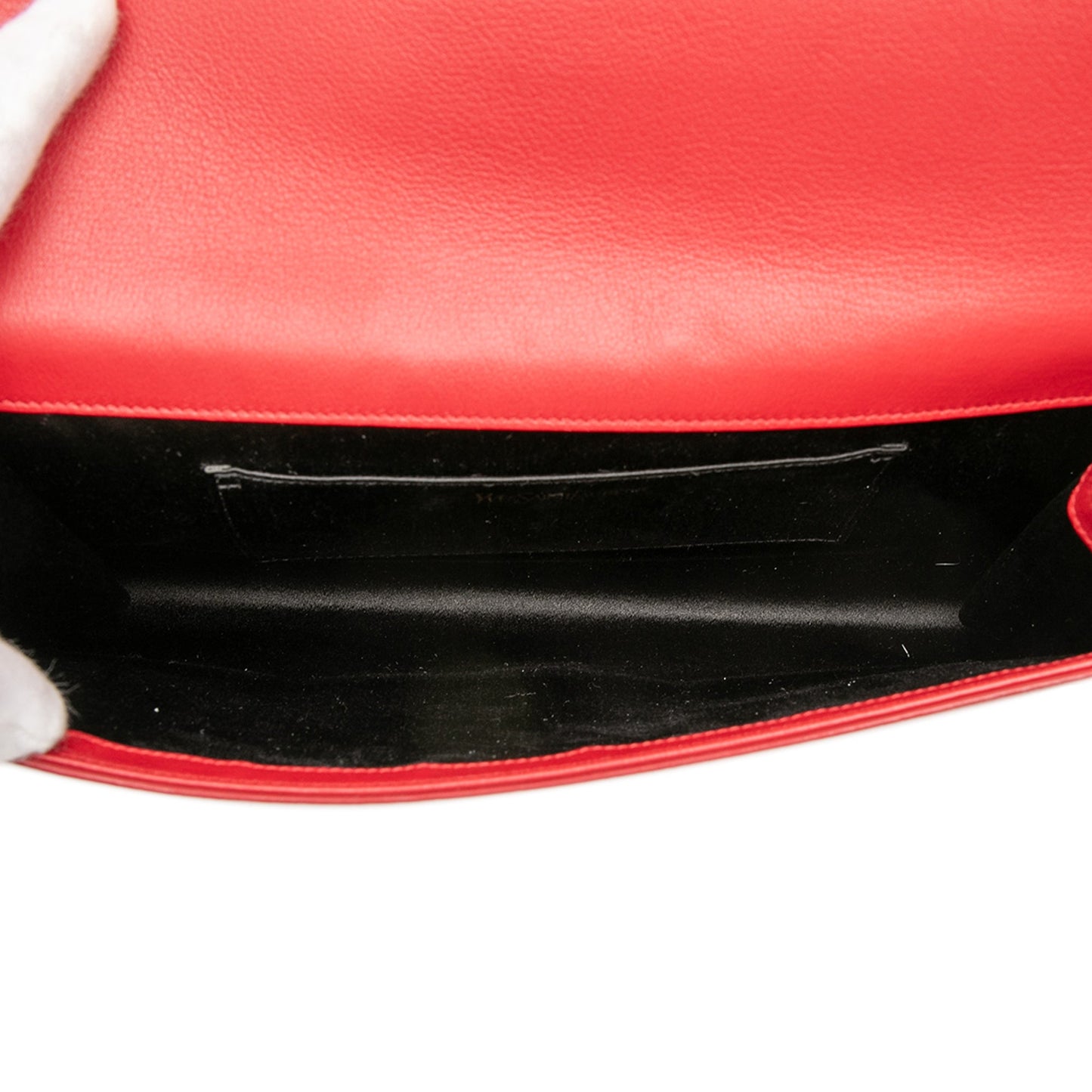 Saint Laurent Large Leather Belle de Jour Clutch