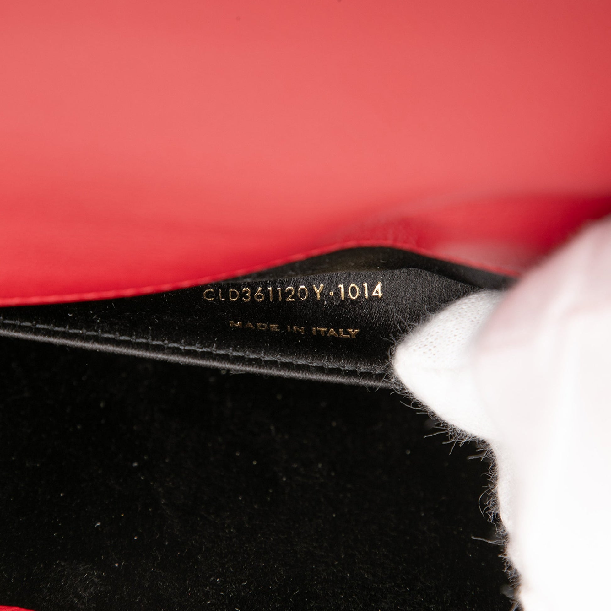 Saint Laurent Large Leather Belle de Jour Clutch