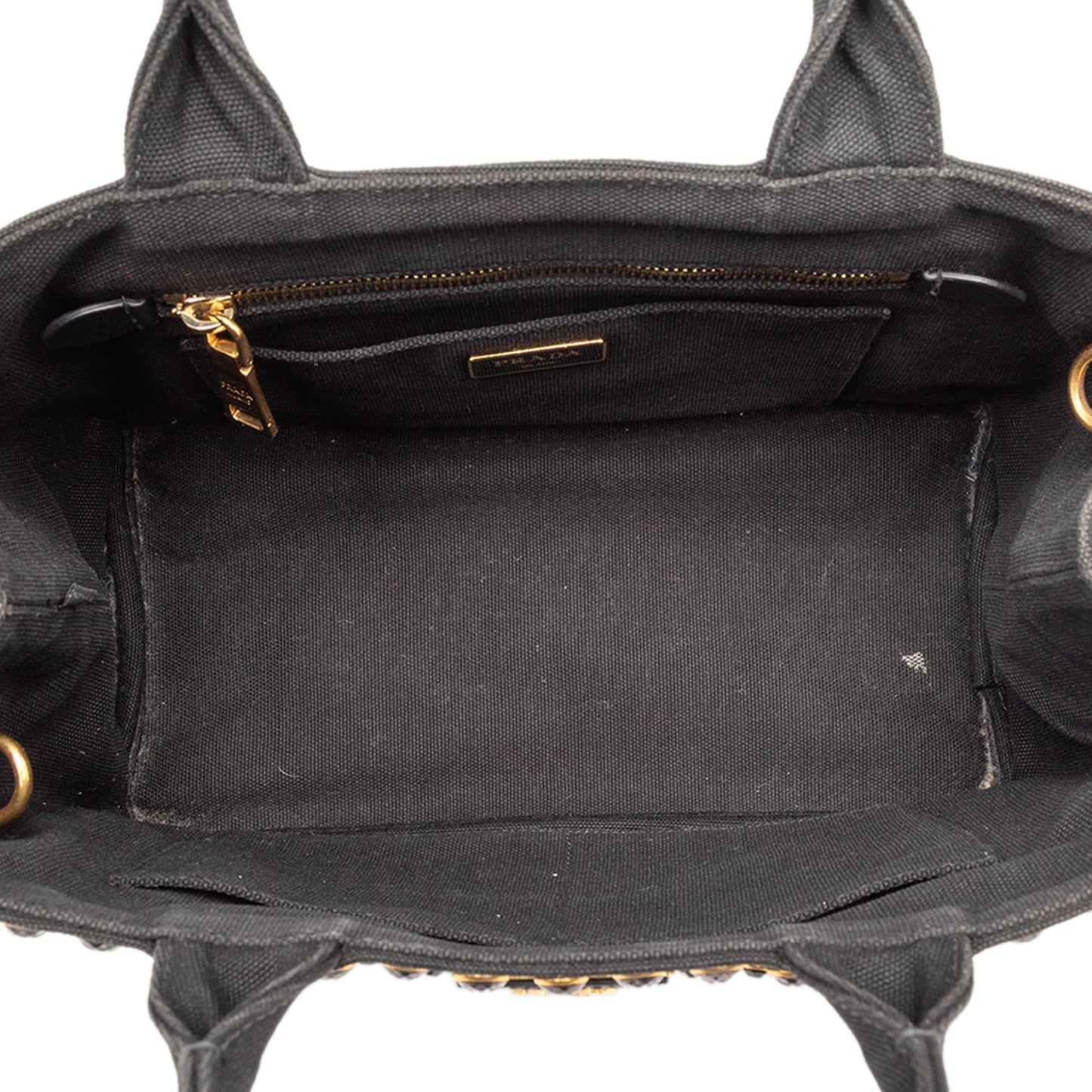 Small Canvas Canapa Bijoux Satchel