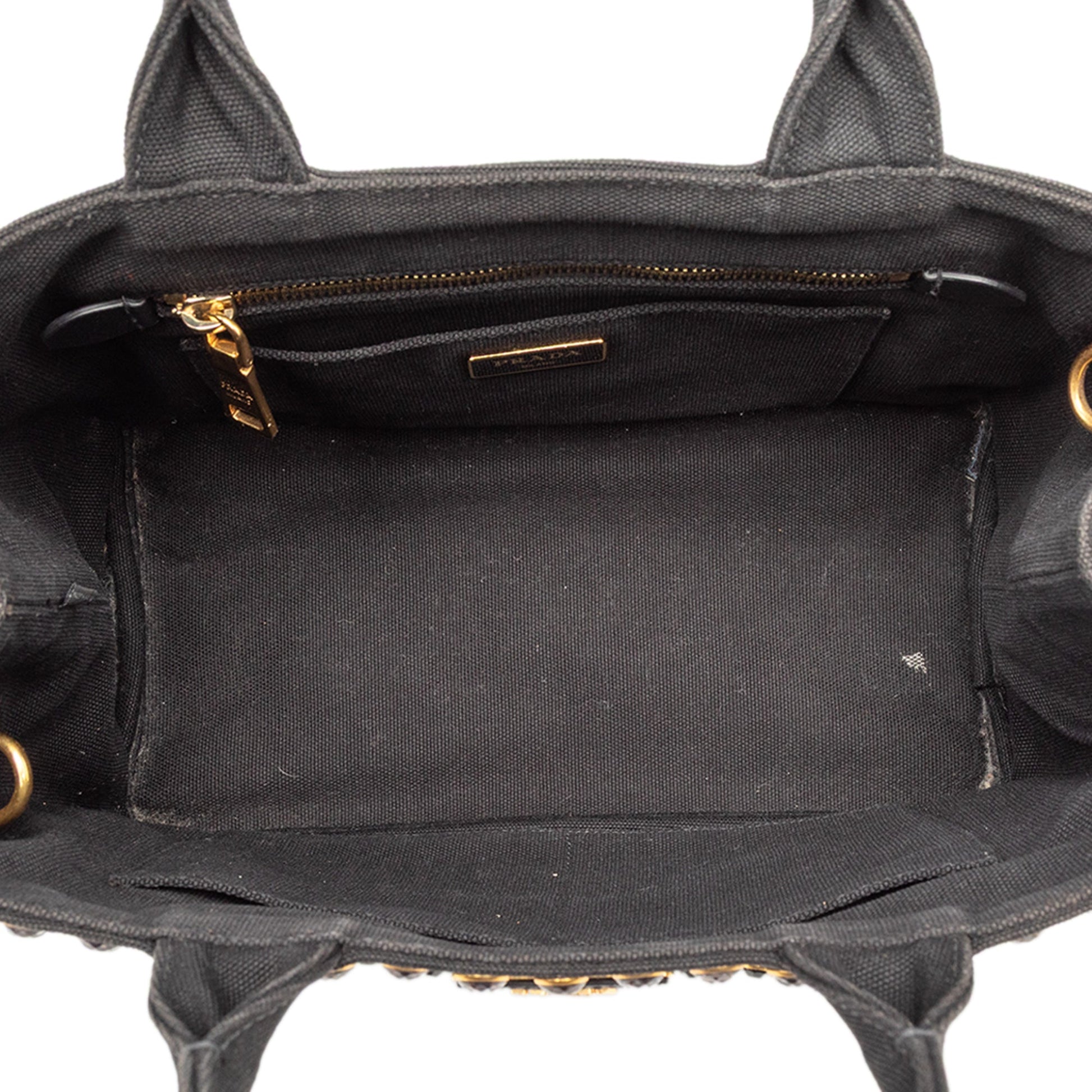 Small Canvas Canapa Bijoux Satchel