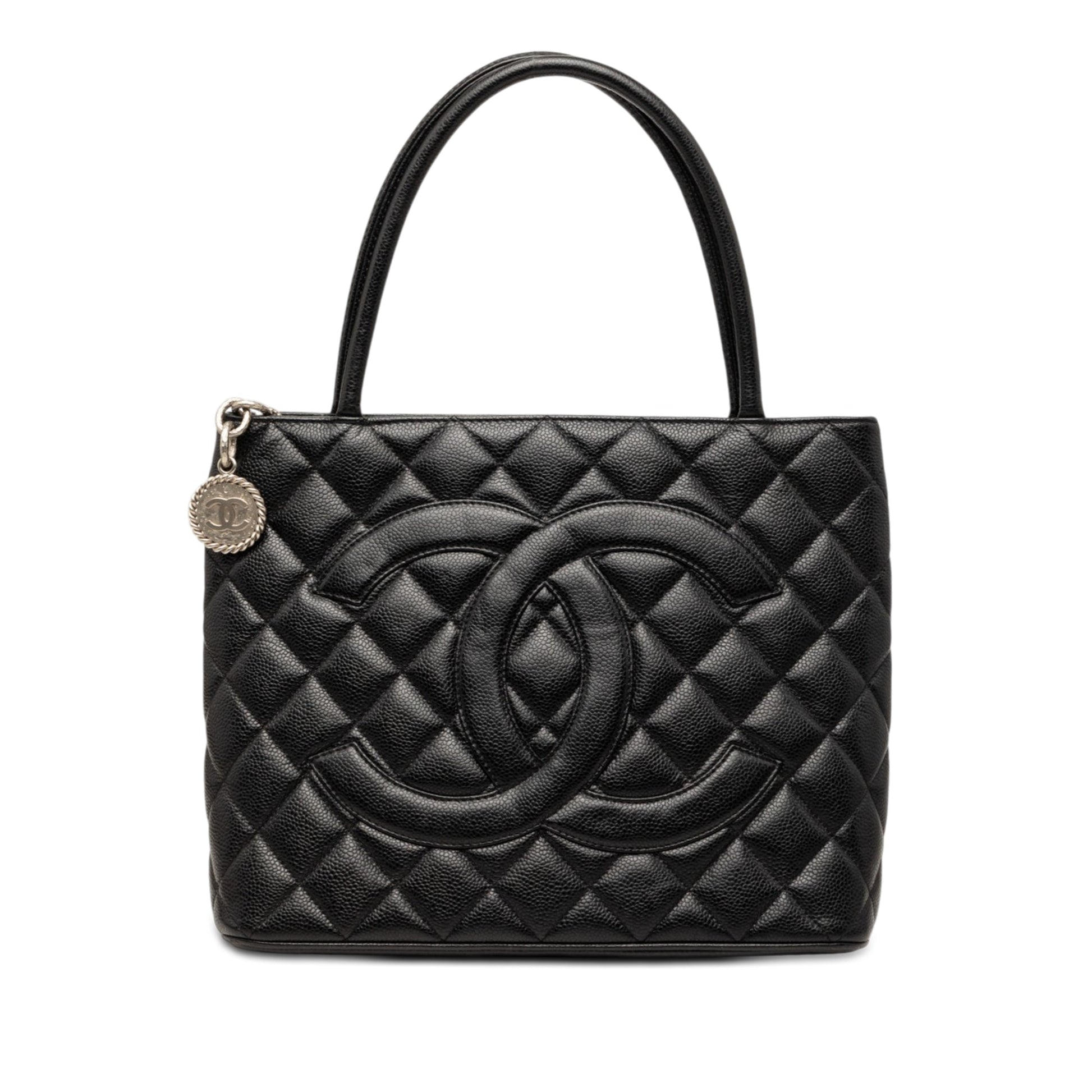 Chanel Caviar Medallion Tote