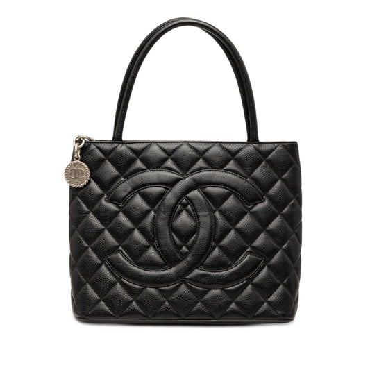 Chanel Caviar Medallion Tote
