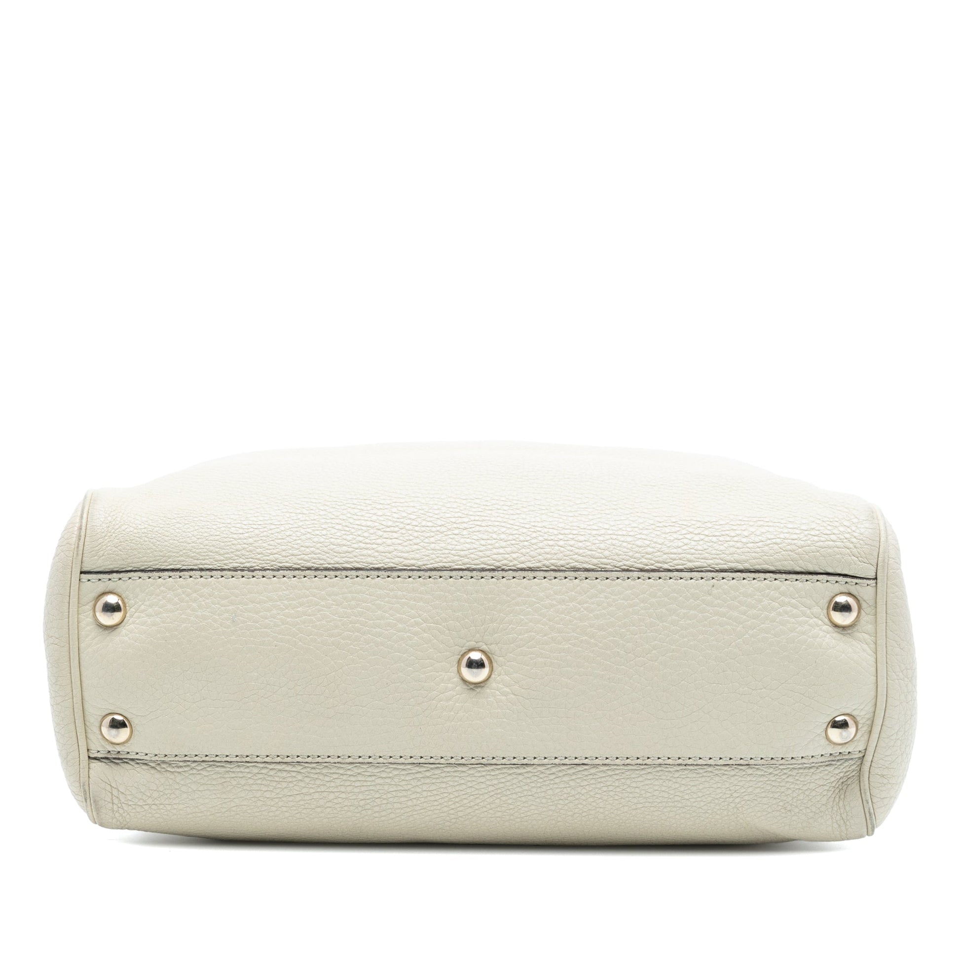 Gucci Small Calfskin Bamboo Shopper Satchel