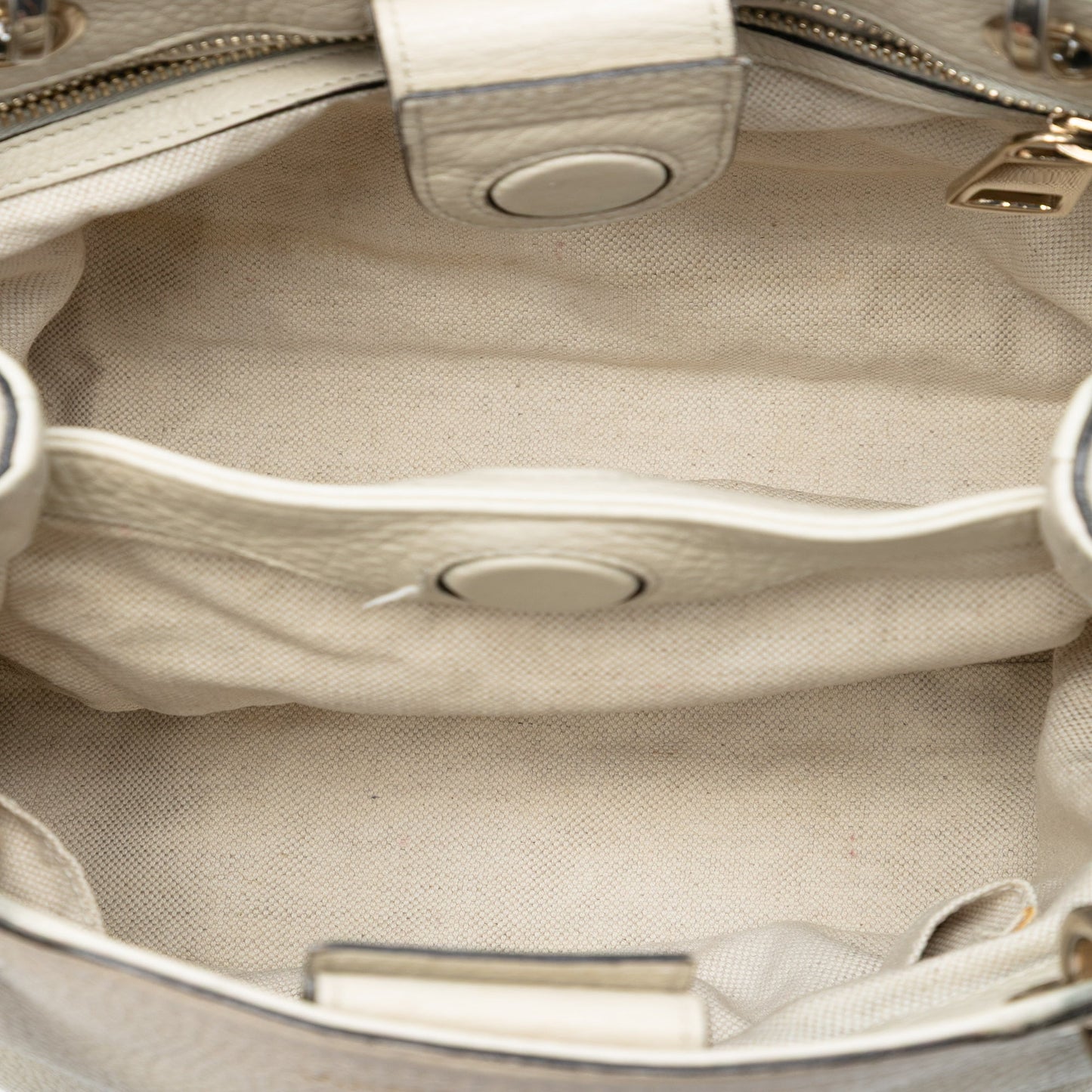 Gucci Small Calfskin Bamboo Shopper Satchel