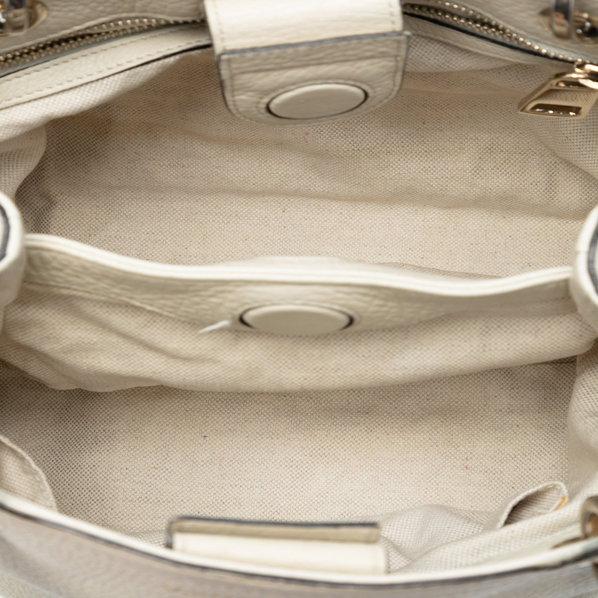 Gucci Small Calfskin Bamboo Shopper Satchel