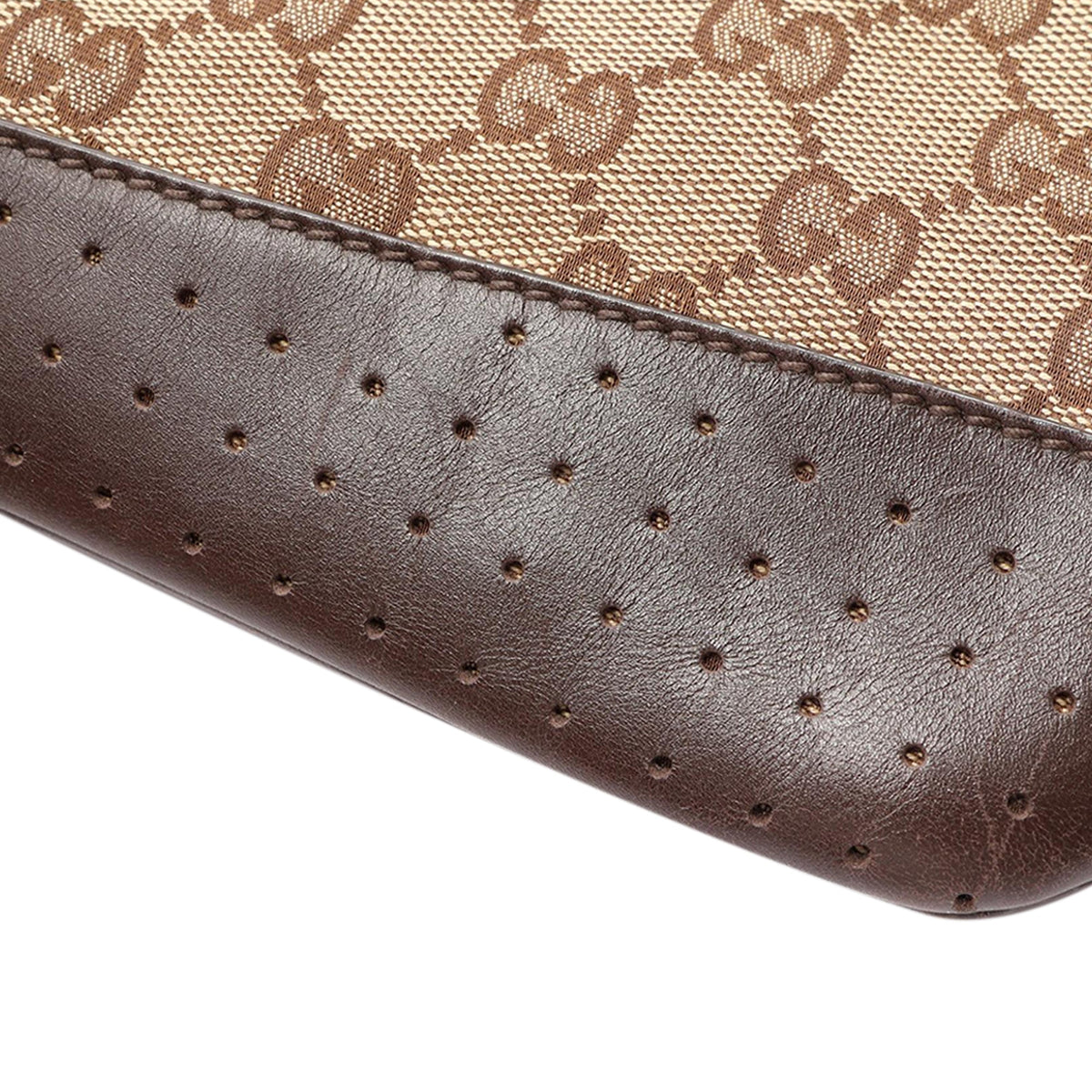 Gucci GG Canvas Crossbody — Beige
