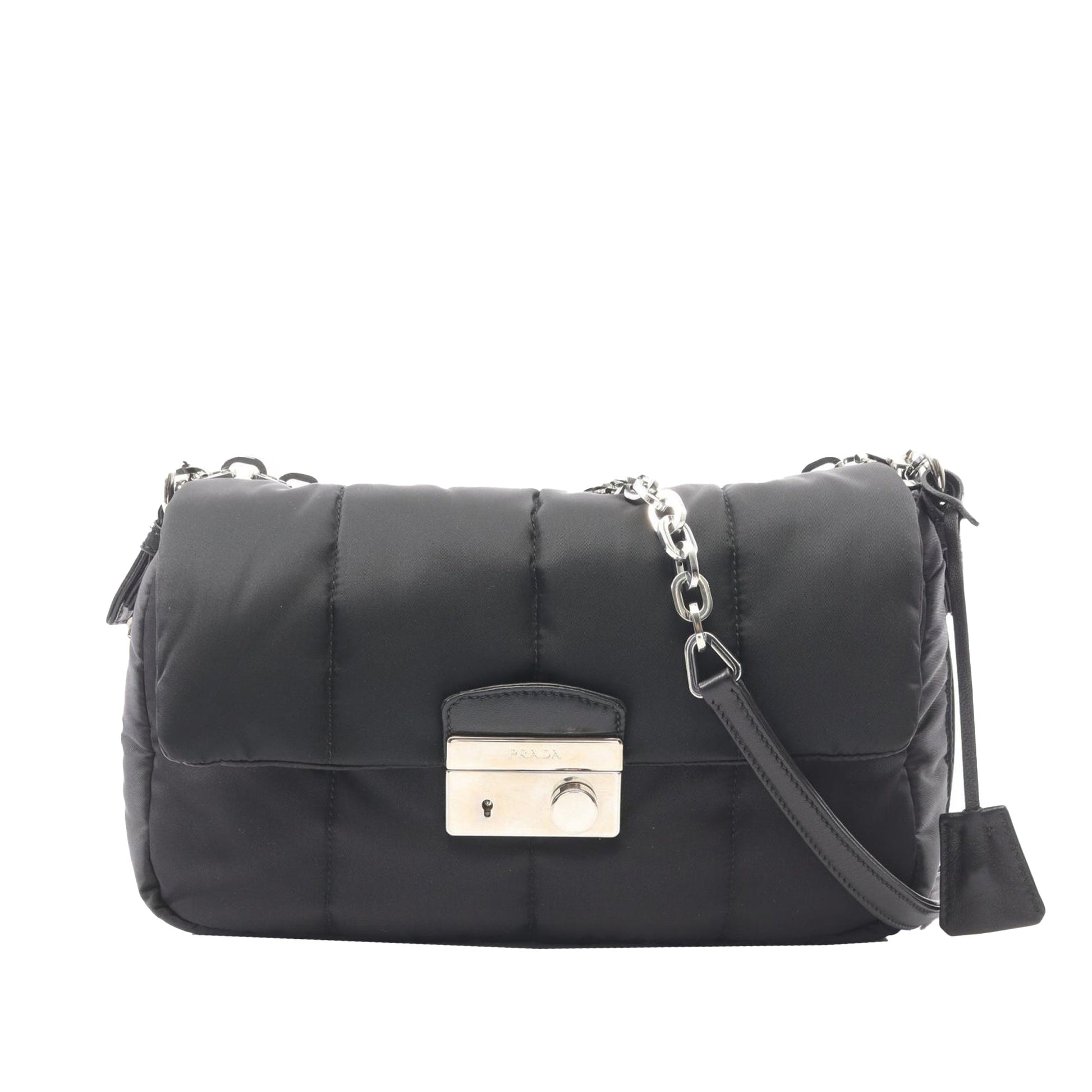 Prada Tessuto Bomber Shoulder Bag