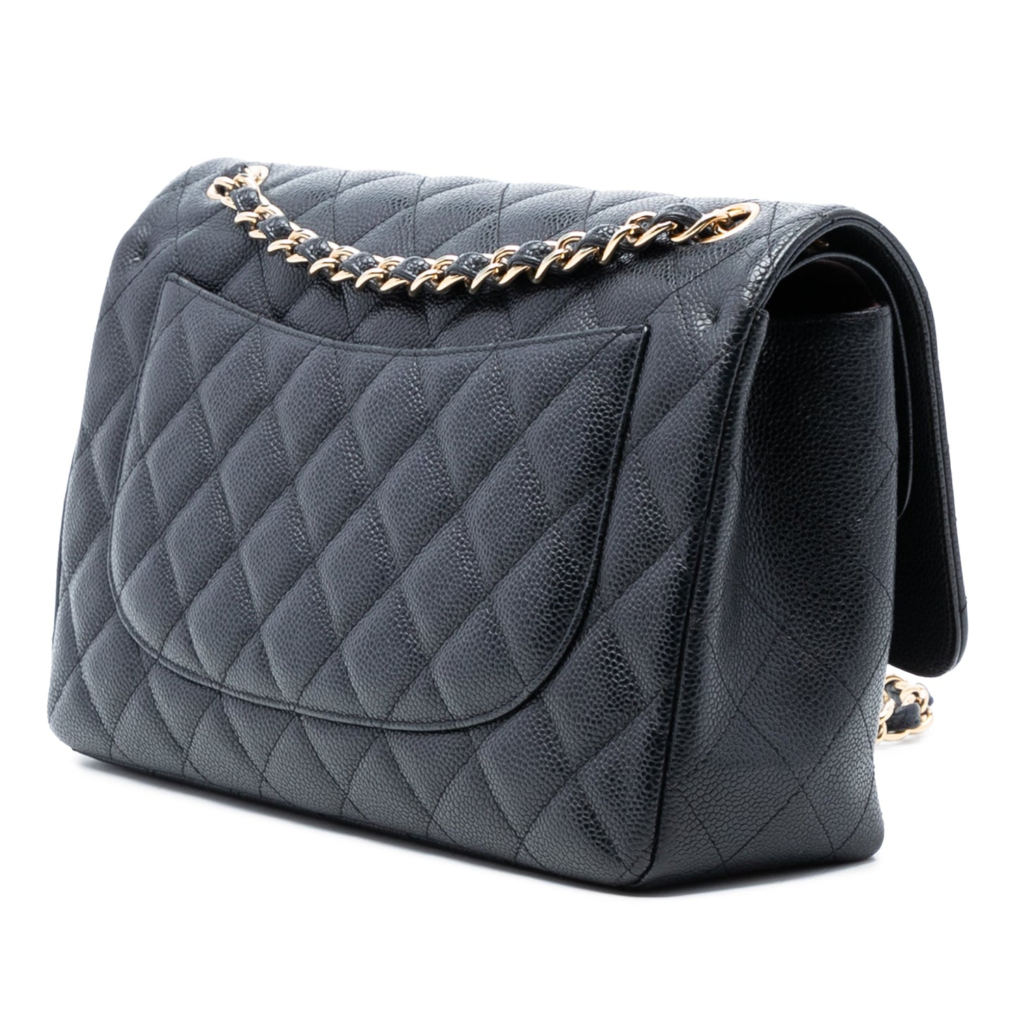 Chanel Jumbo Classic Caviar Double Flap