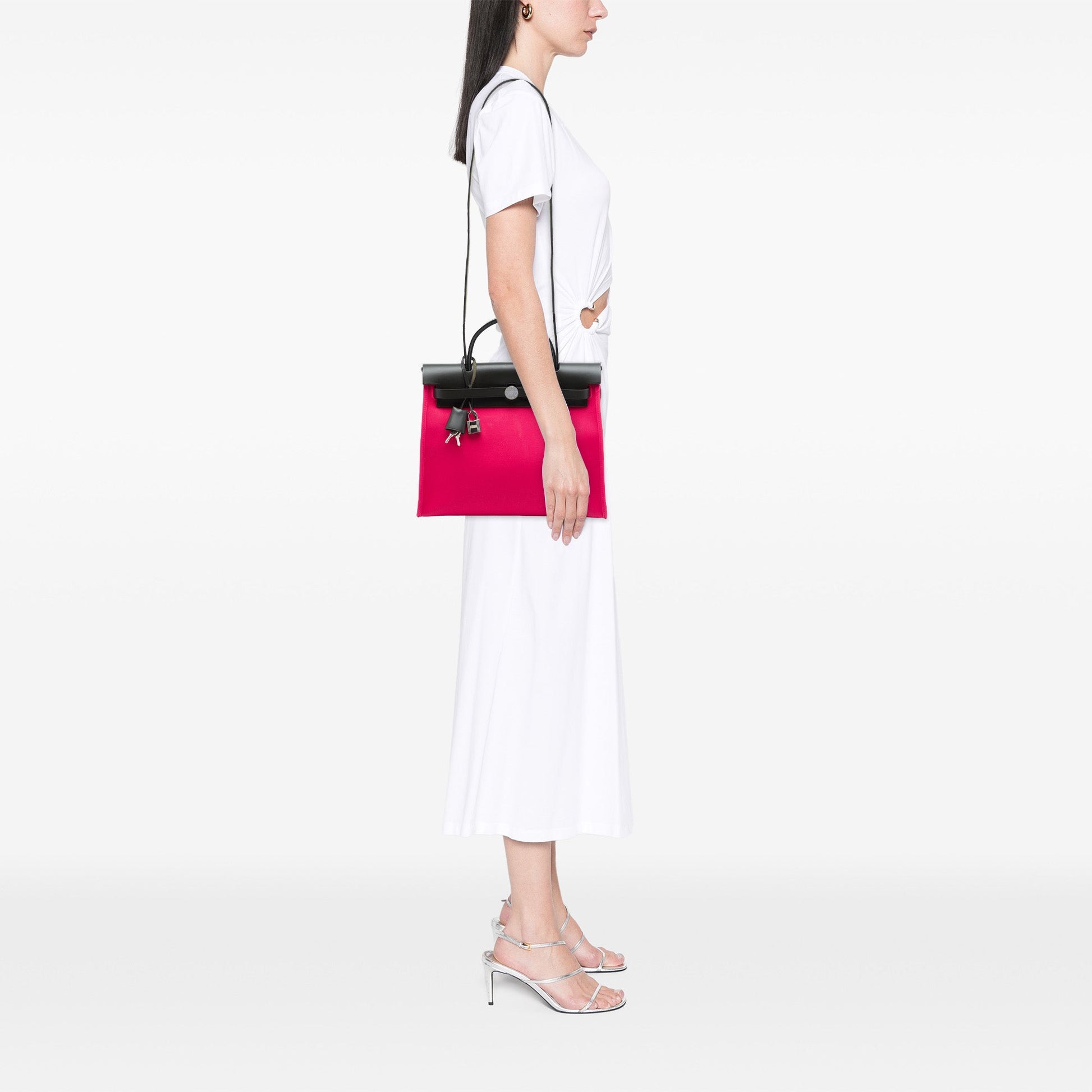 Hermès Toile Herbag Zip 31
