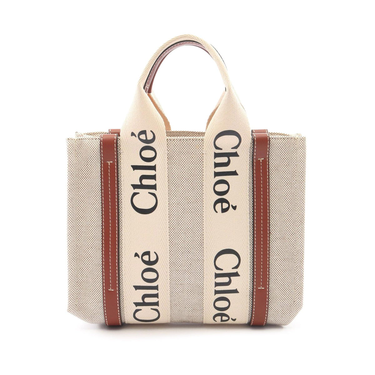 Chloé Small Canvas Woody Tote