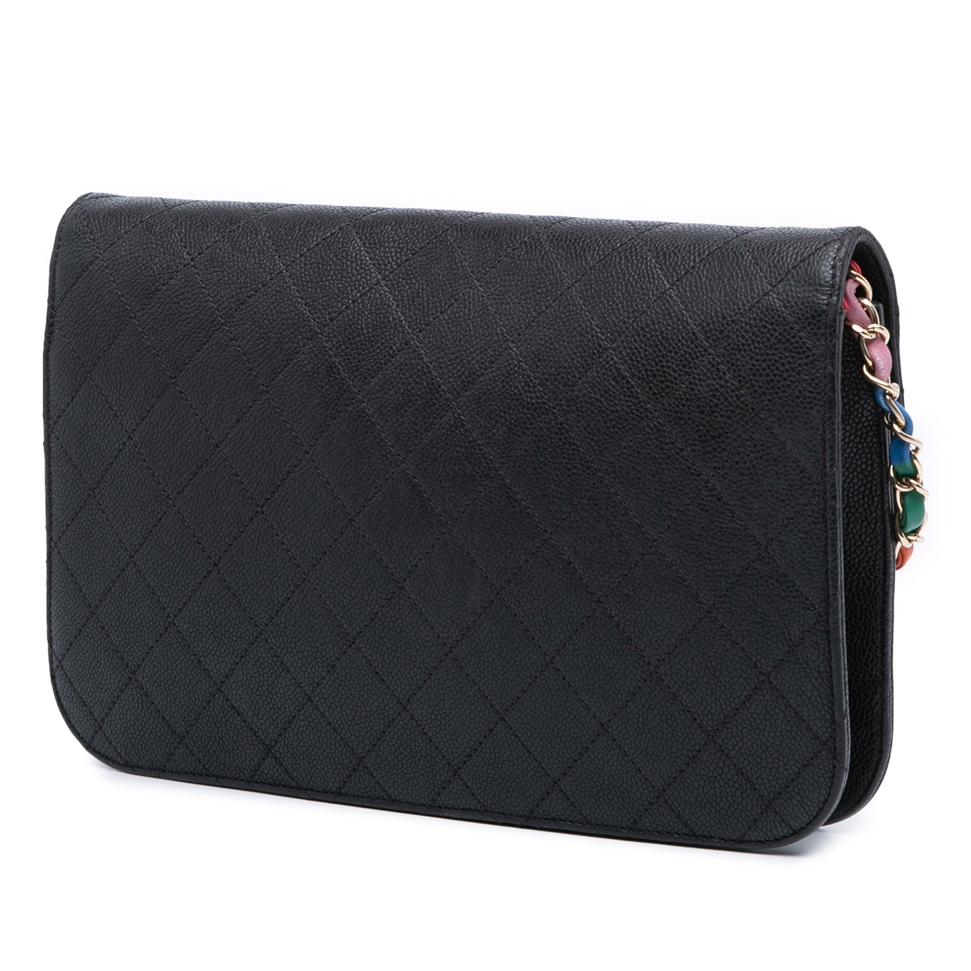 Chanel Paris Cuba Medium Caviar Thread Around Flap