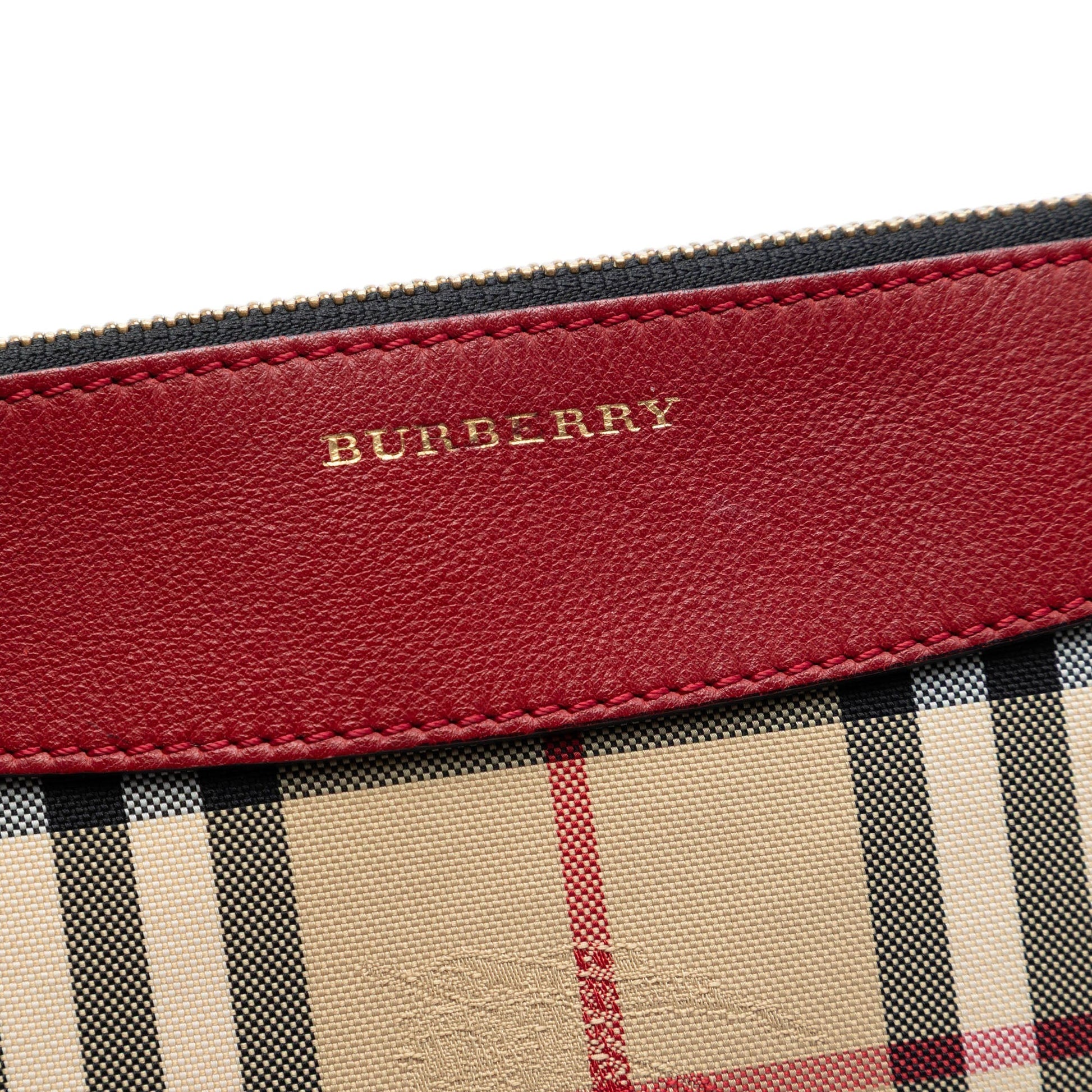 Burberry Haymarket Check Canvas Peyton Crossbody