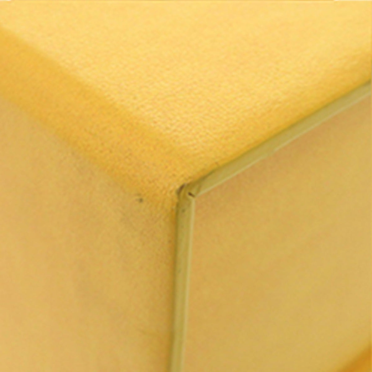 Fendi Vitello Fluffy Logo Vertical Box — Yellow