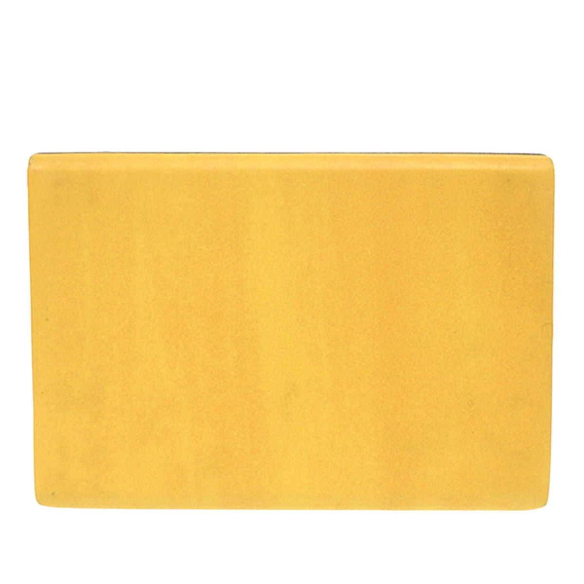 Fendi Vitello Fluffy Logo Vertical Box — Yellow