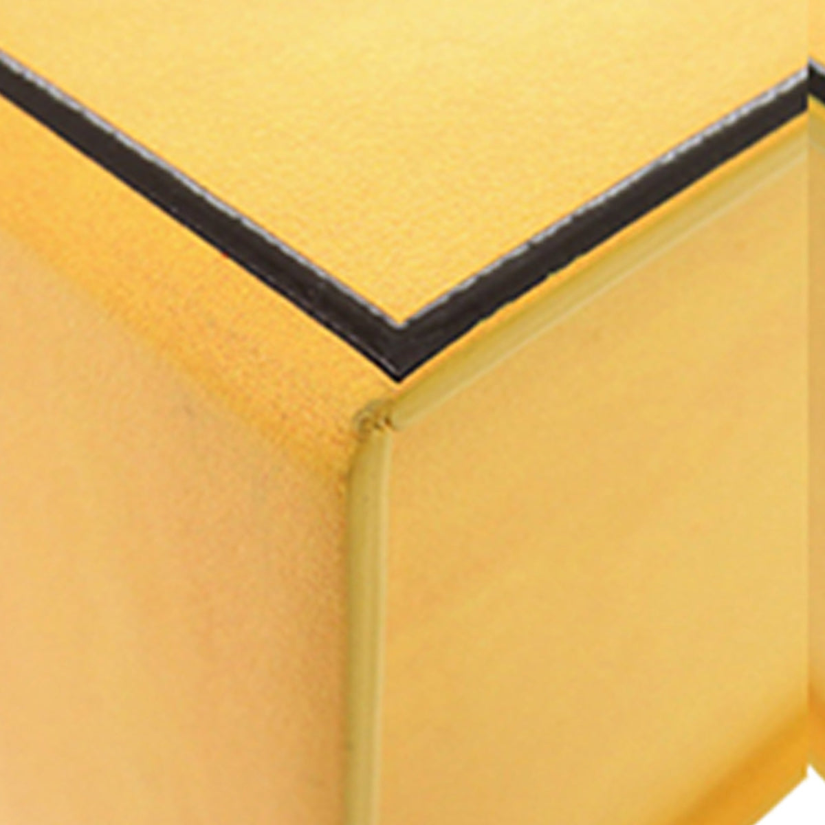 Fendi Vitello Fluffy Logo Vertical Box — Yellow