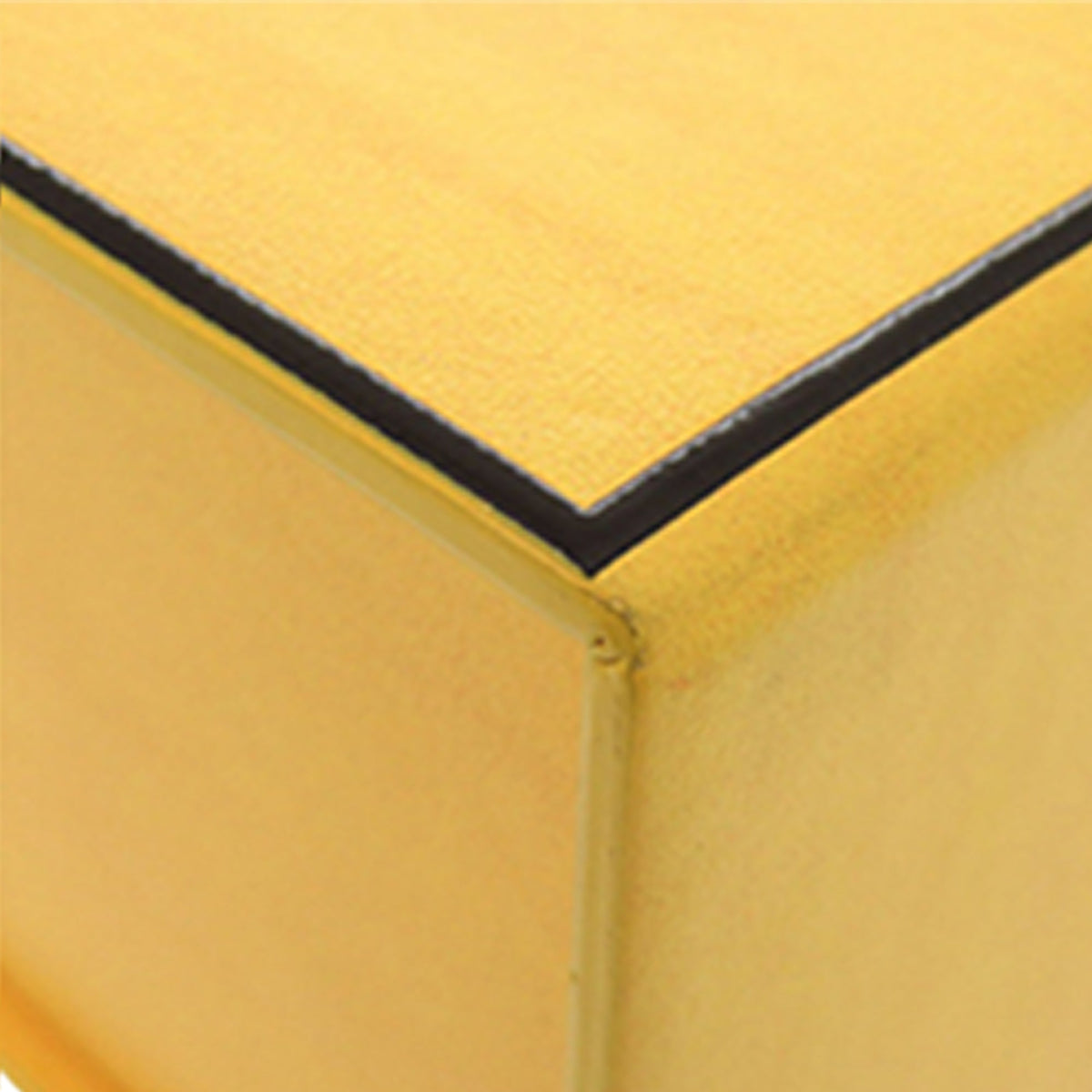 Fendi Vitello Fluffy Logo Vertical Box — Yellow