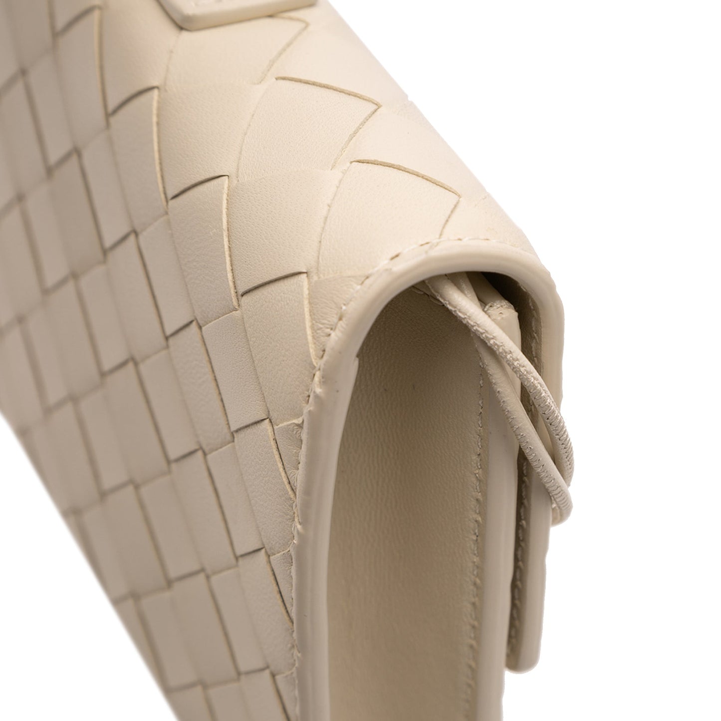 Lambskin Intrecciato Andiamo Clutch