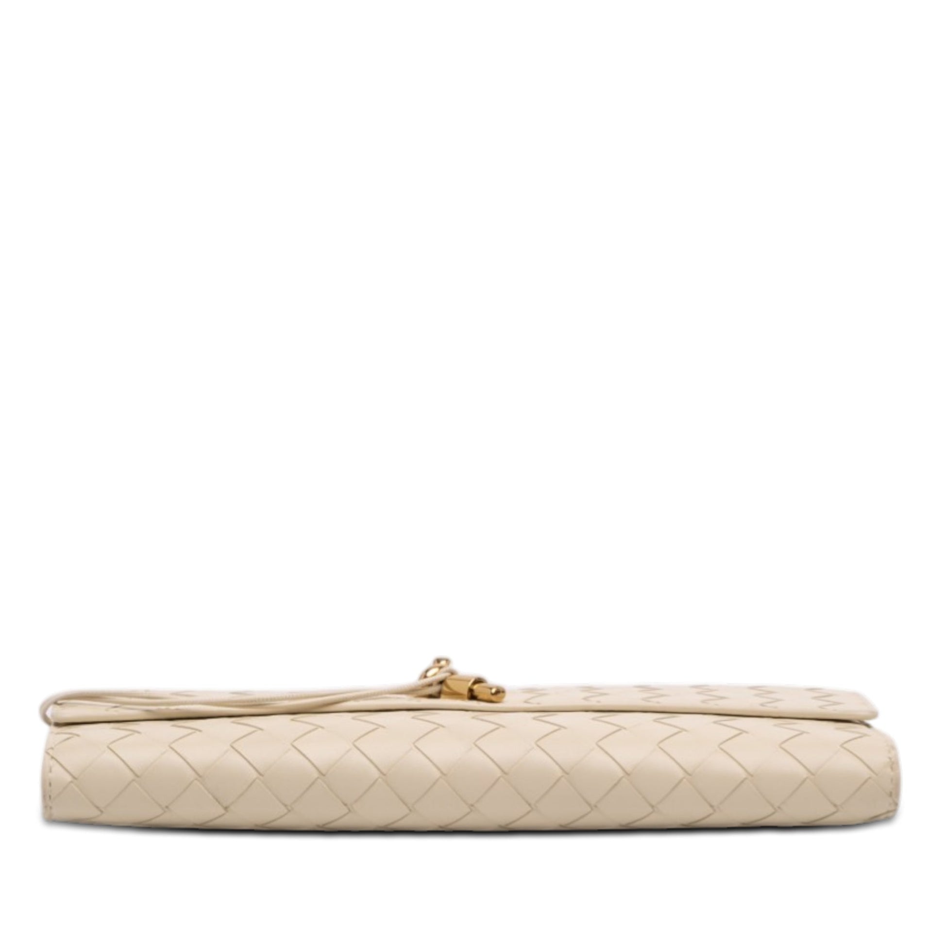 Lambskin Intrecciato Andiamo Clutch