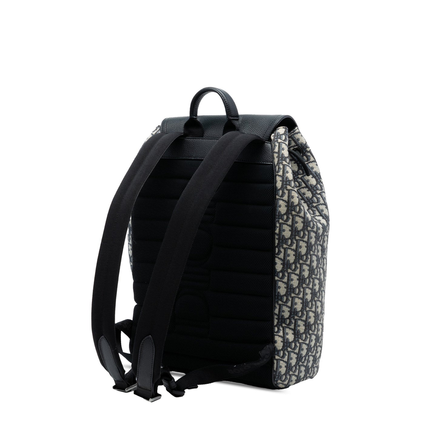 Dior Oblique Canvas Saddle Backpack