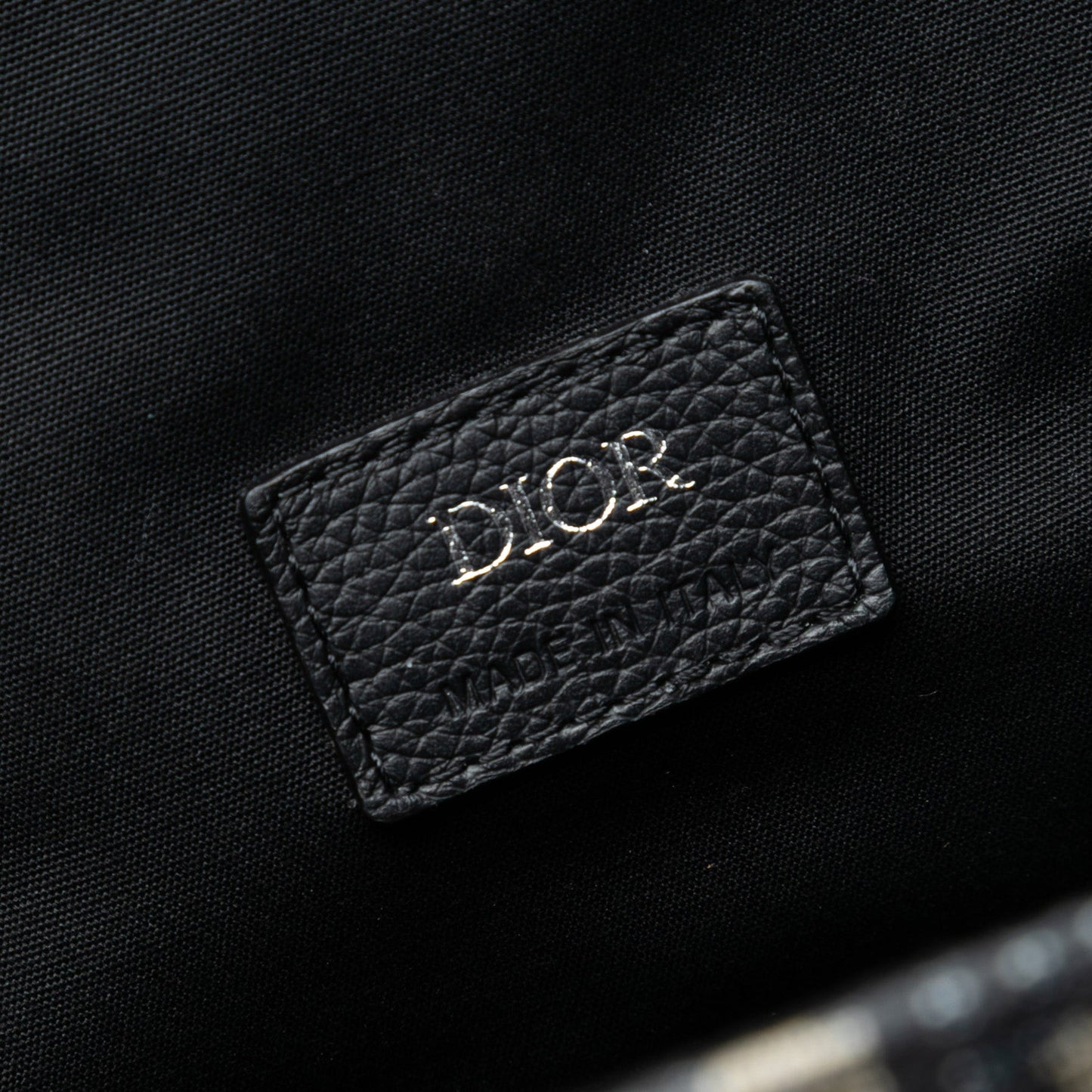 Dior Oblique Canvas Saddle Backpack