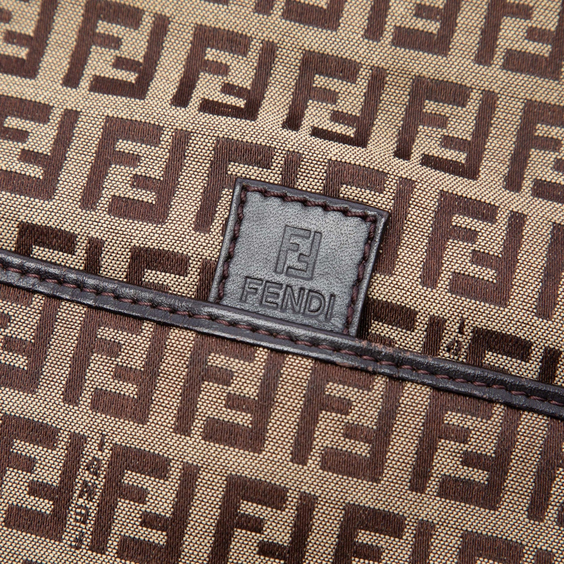 Fendi Zucchino Canvas Crossbody