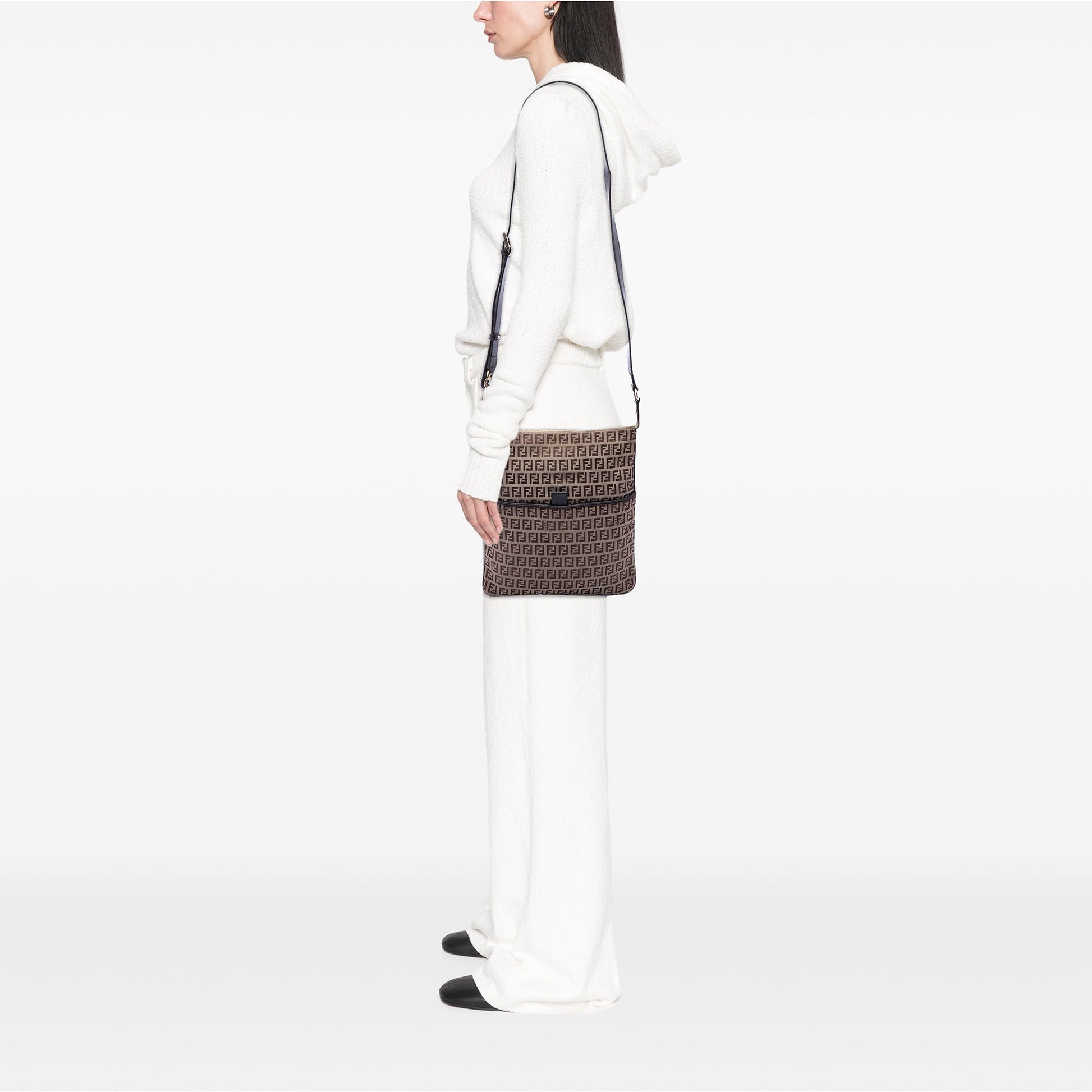 Fendi Zucchino Canvas Crossbody