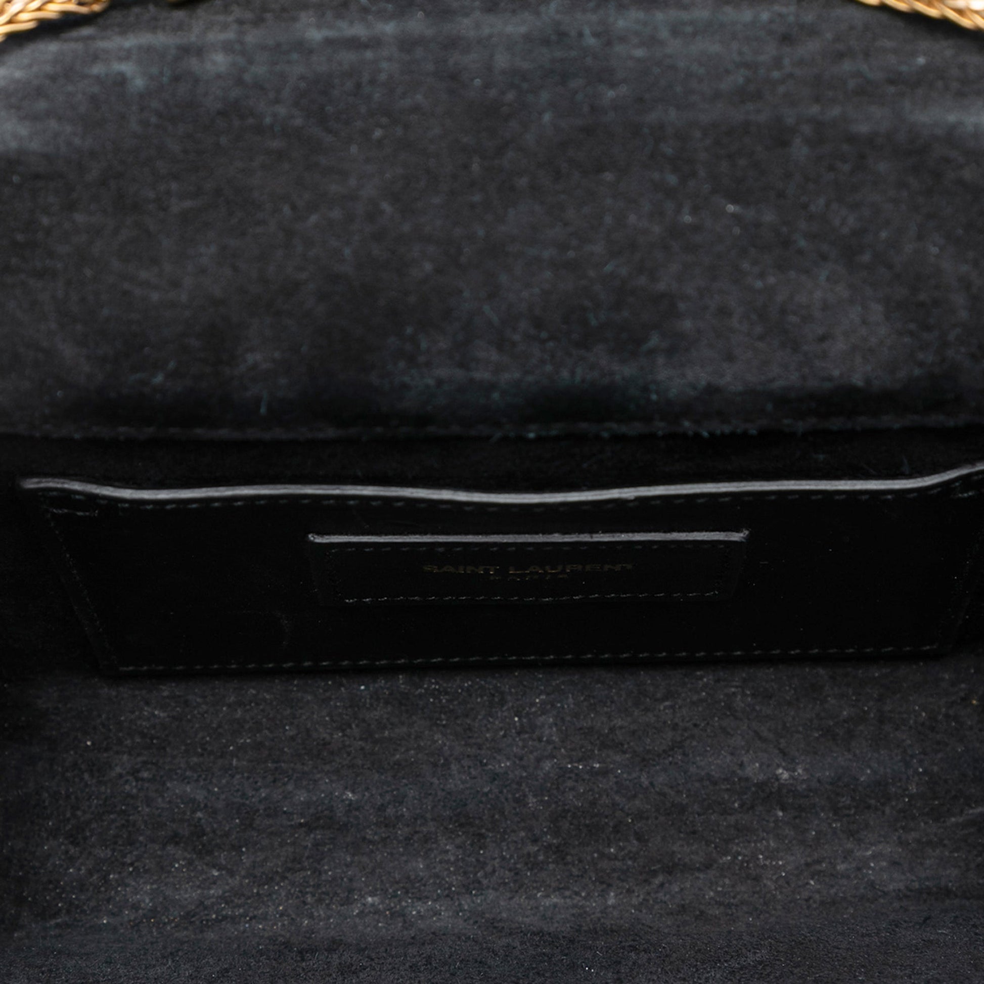 Saint Laurent Small Leather Monogram Kate Tassel Crossbody