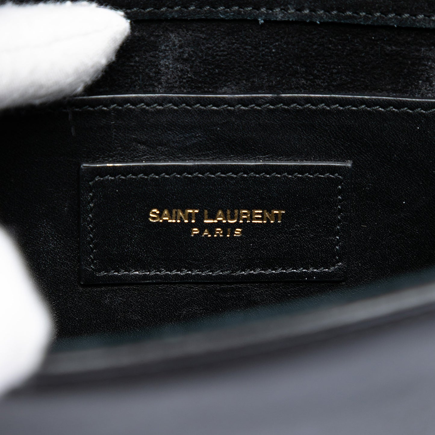 Saint Laurent Small Leather Monogram Kate Tassel Crossbody
