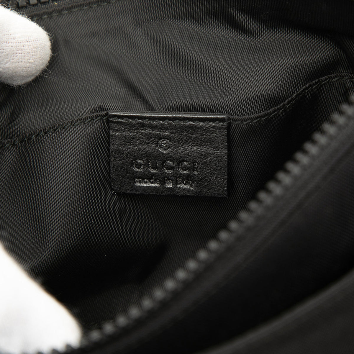 Gucci Nylon Interlocking G Web Belt Bag