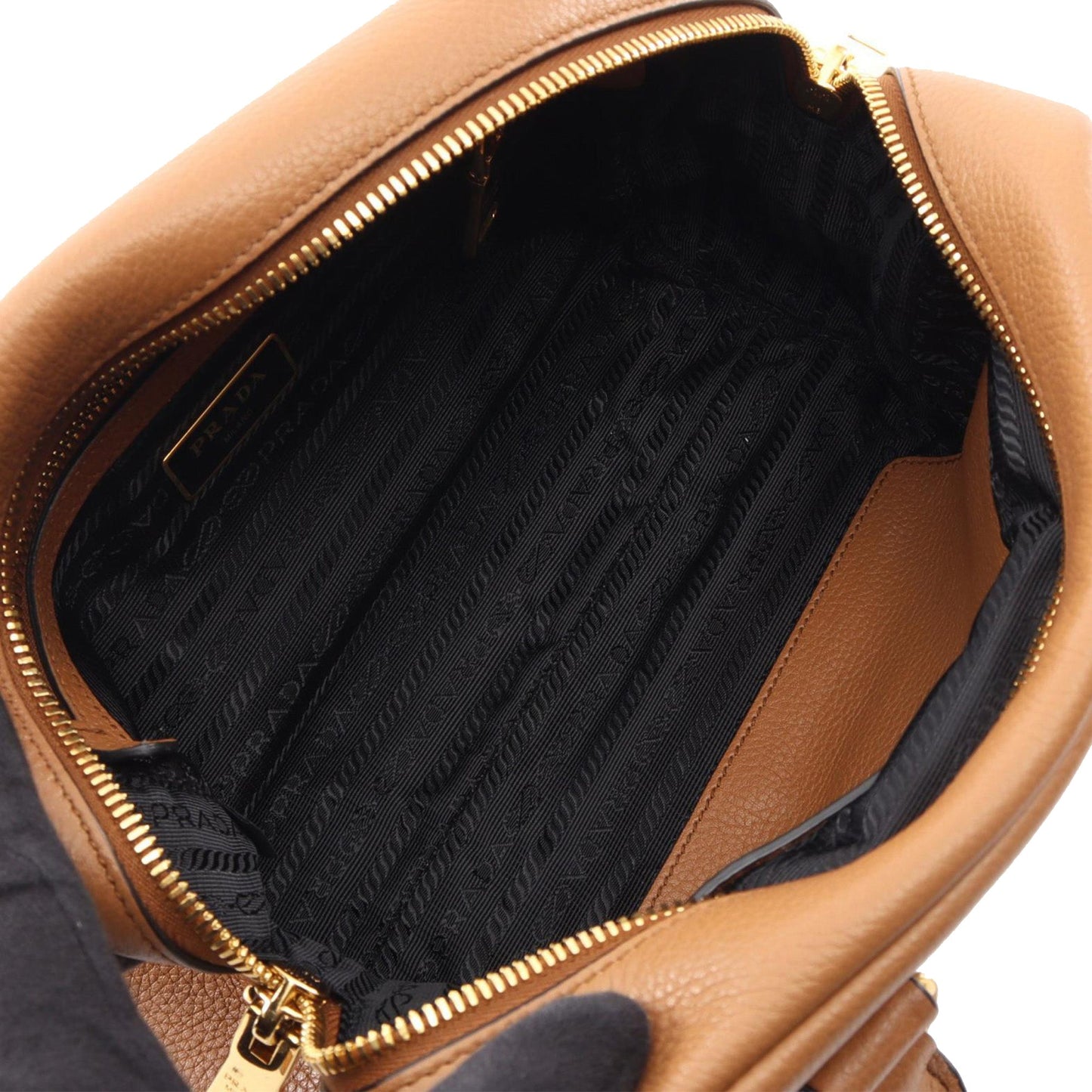 Prada Mini Vitello Phenix Bauletto Satchel