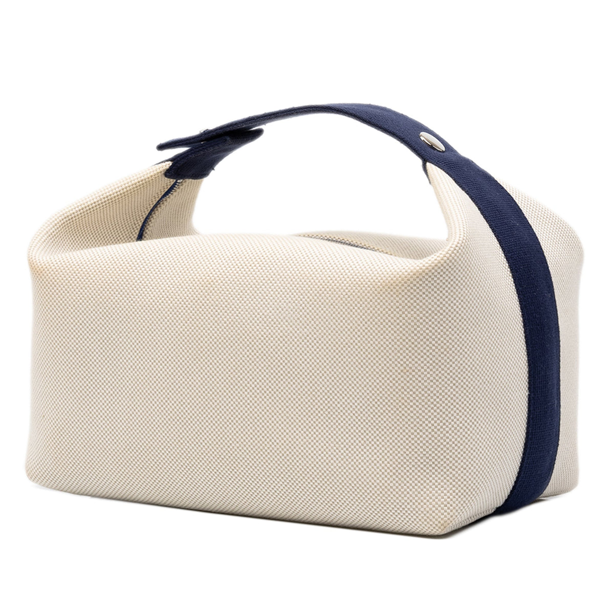 Hermès Large Toile Bride A Brac Cabriole Case — Beige