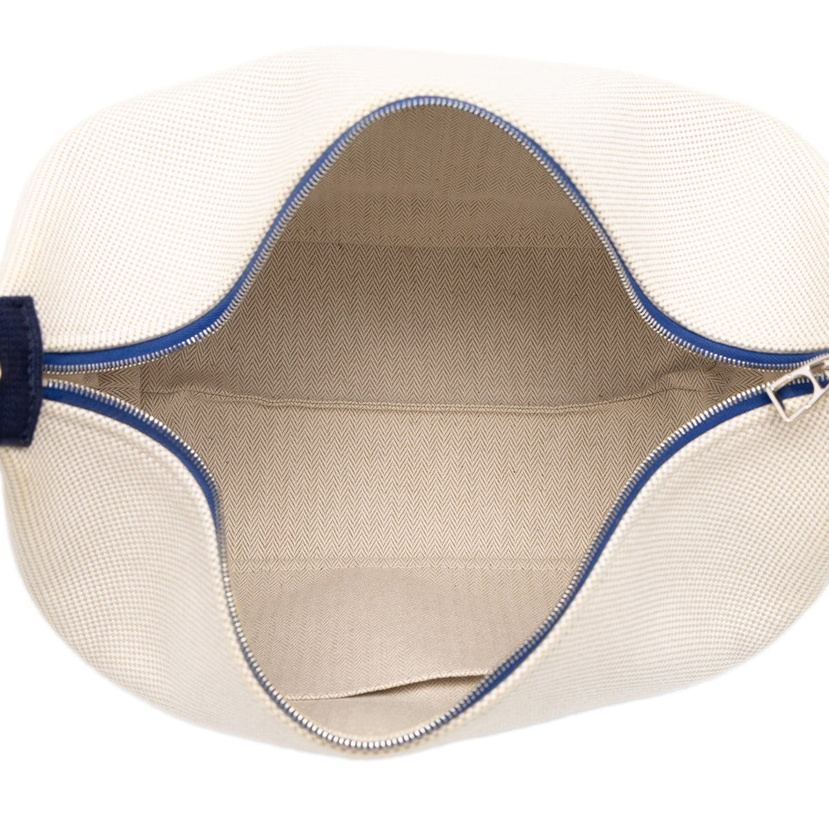 Hermès Large Toile Bride A Brac Cabriole Case — Beige
